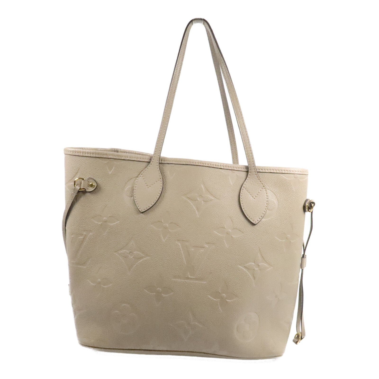 LOUIS VUITTON Monogram Empreinte Neverfull MM肩背袋