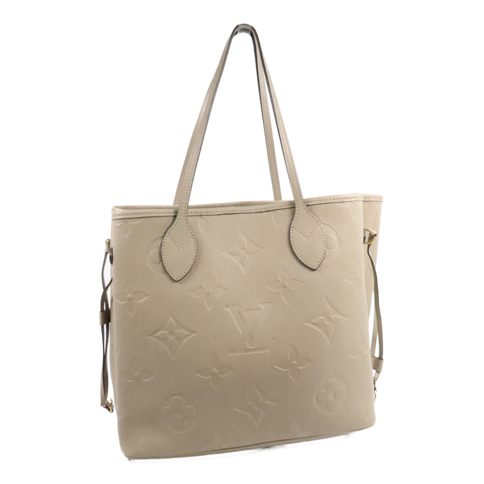 LOUIS VUITTON Monogram Empreinte Neverfull MM肩背袋