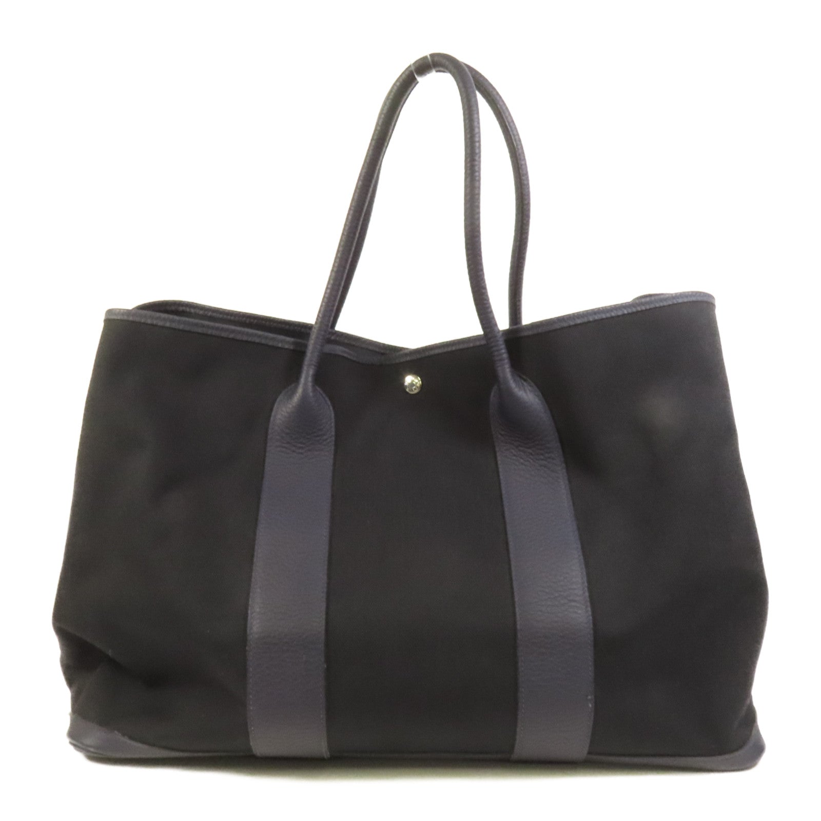 HERMES 帆布Garden Party TGM手挽袋Noir