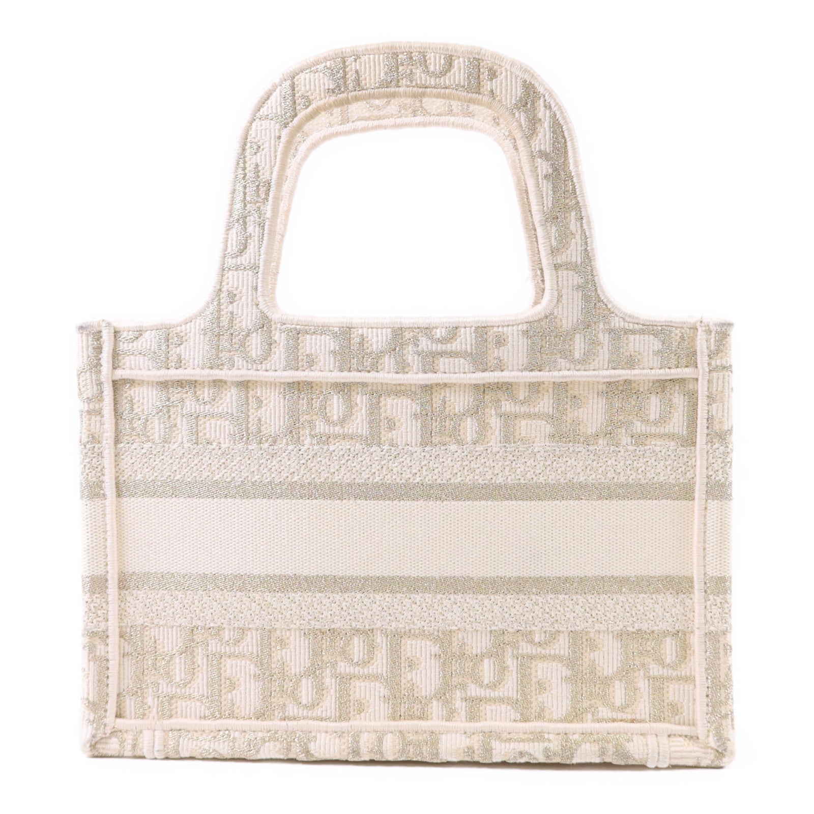 Dior 帆布Nano Book Tote手挽袋