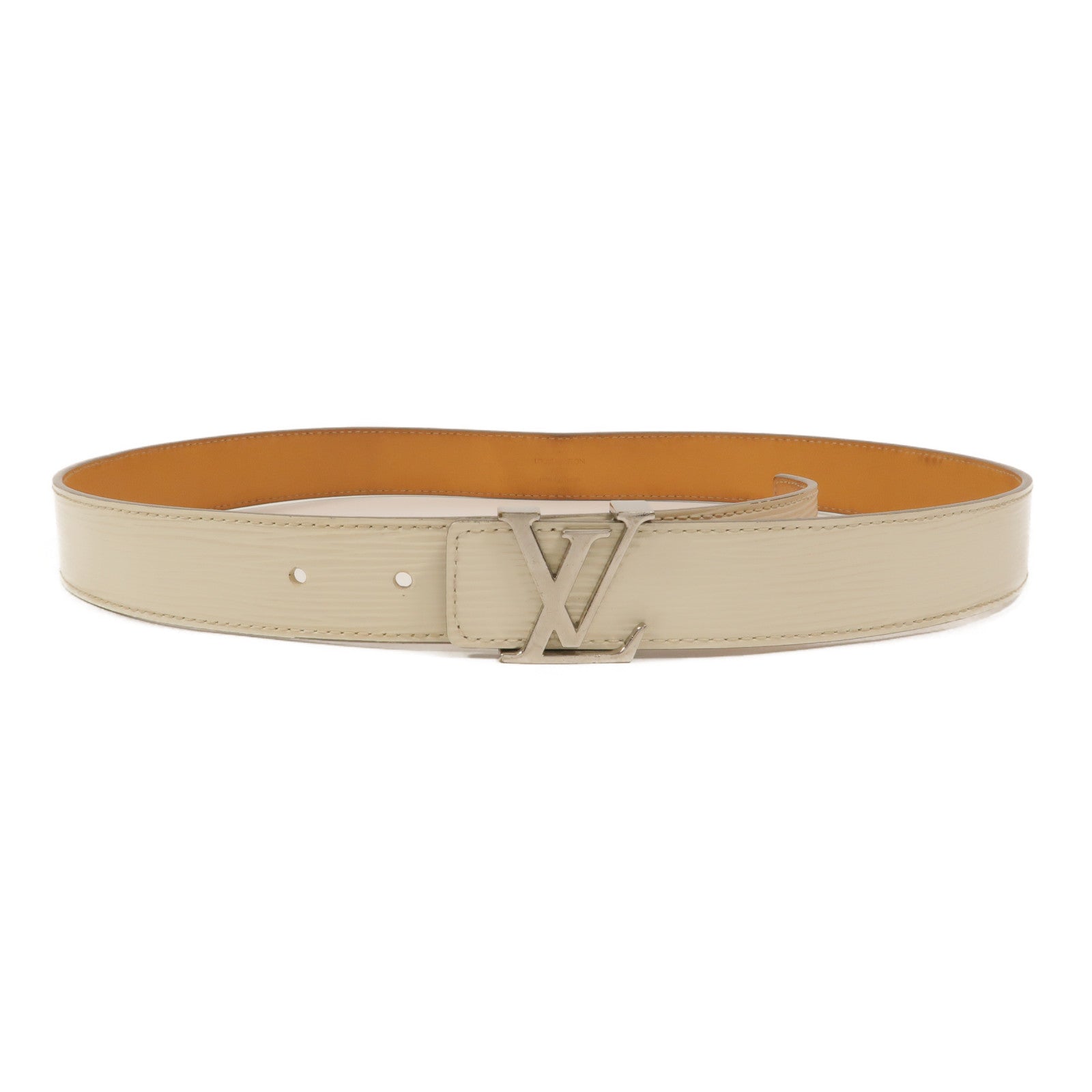 LOUIS VUITTON Epi Intiales Belt 85cm皮帶