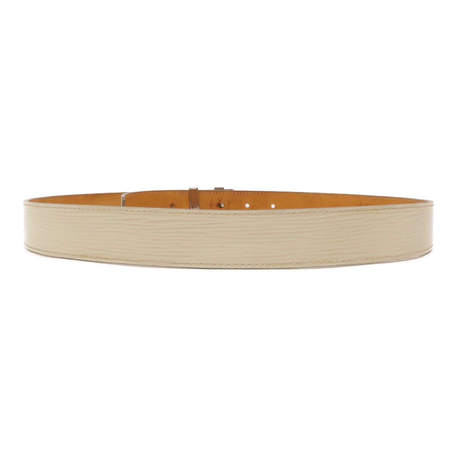 LOUIS VUITTON Epi Intiales Belt 85cm皮帶