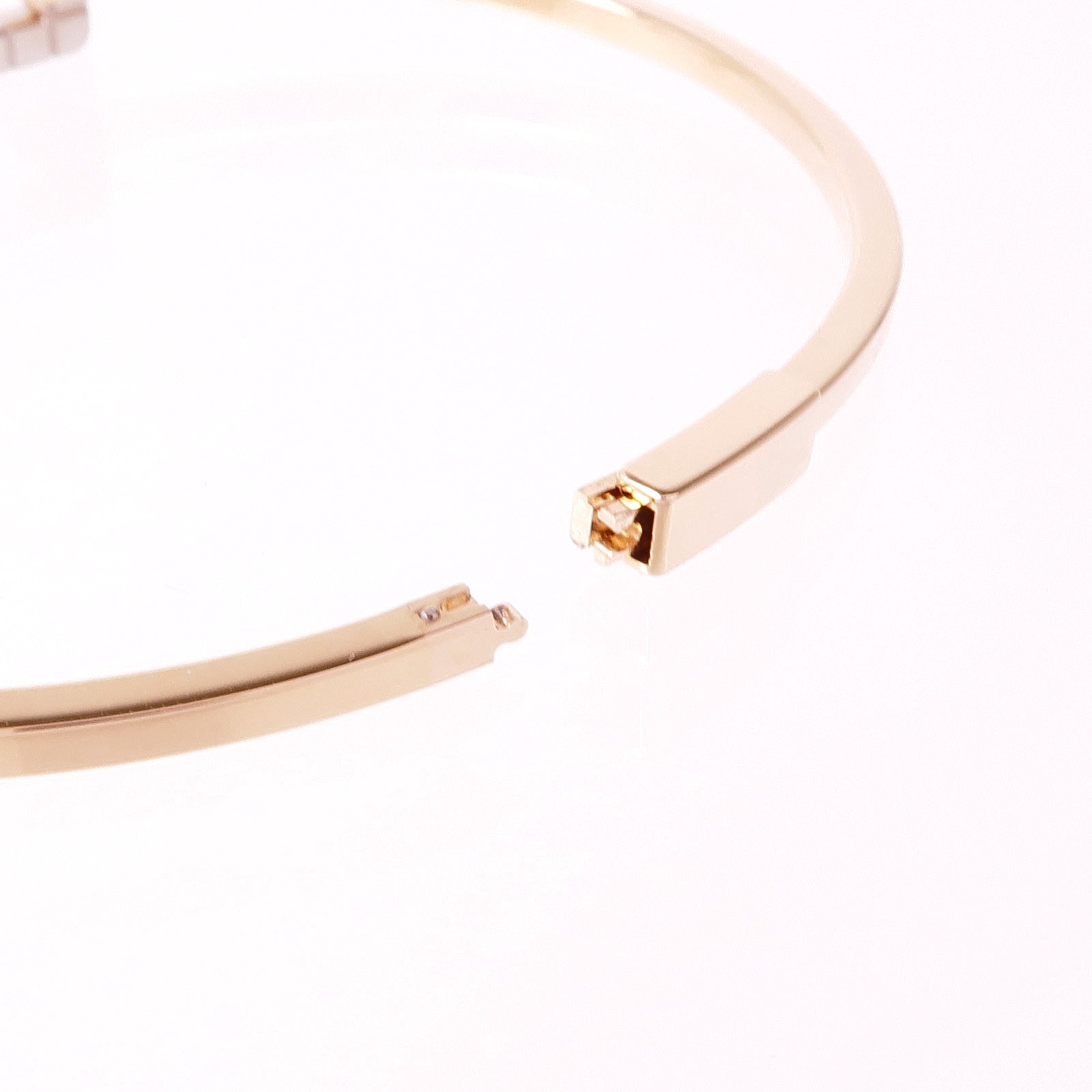 Chopard 18K玫瑰金/白金Ice Cube Bracelet S手鐲