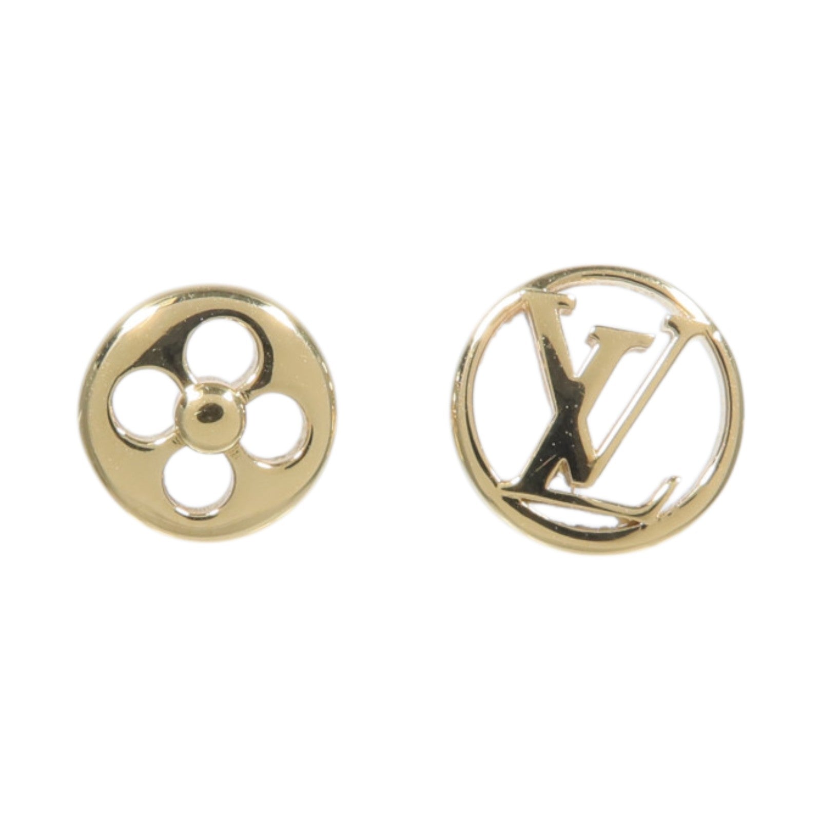 LOUIS VUITTON 金屬Crazy in Lock Earrings耳環