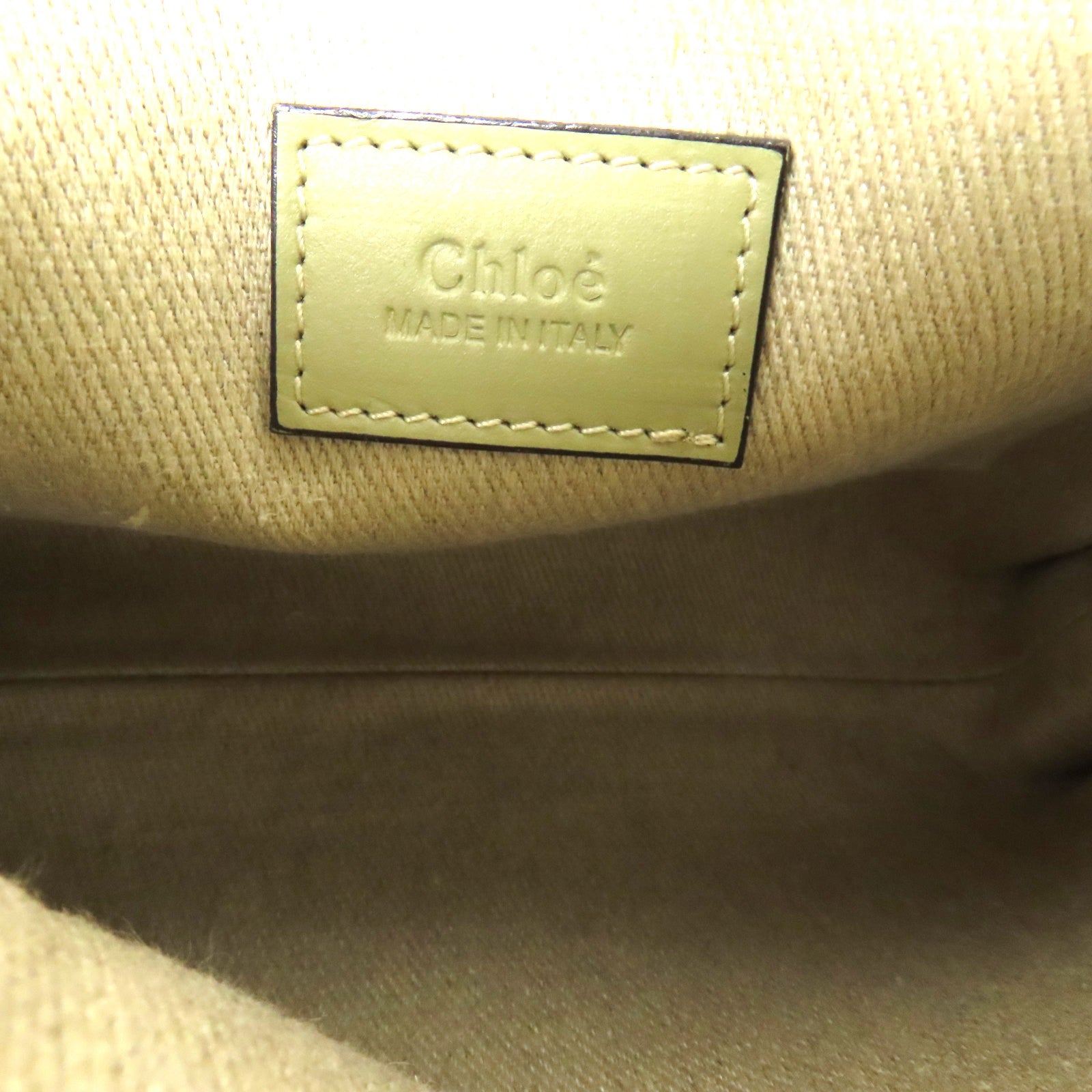 Chloe 帆布Woody Tote Small手挽肩背兩用袋