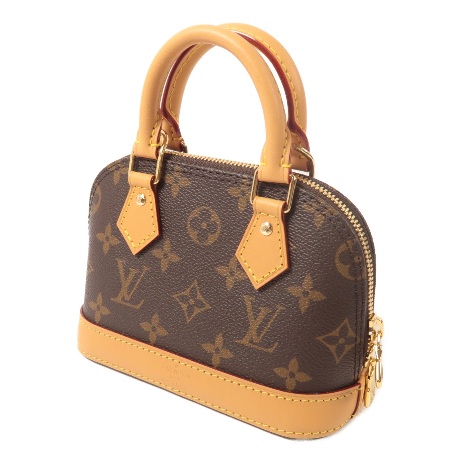 LOUIS VUITTON Monogram Nano Alma手挽肩背兩用袋