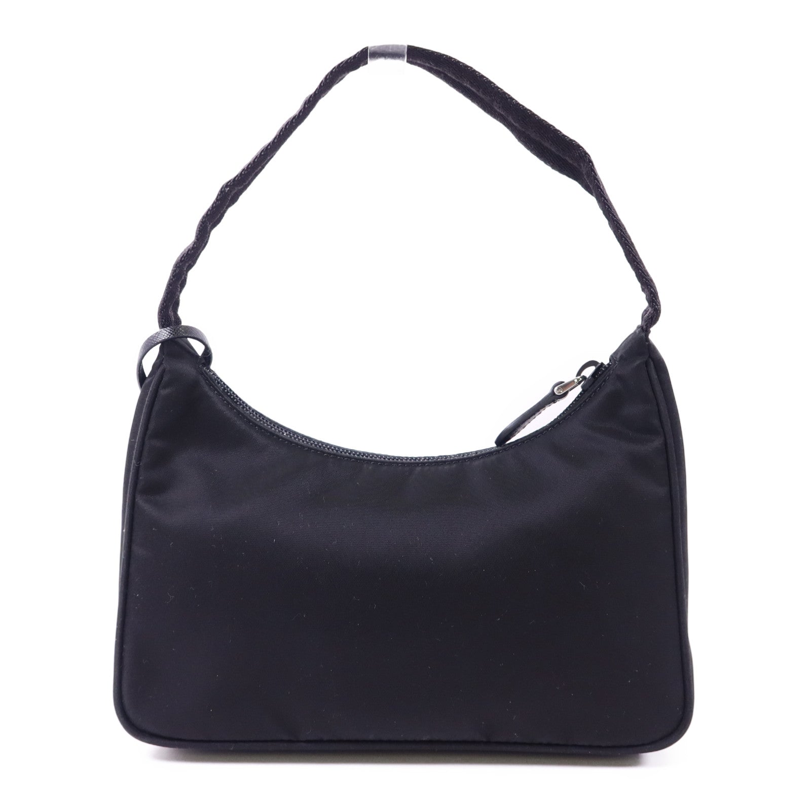 PRADA 尼龍Shoulder Bag銀扣肩背袋