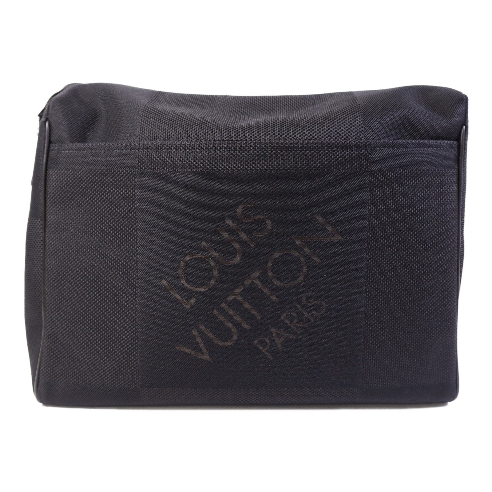 LOUIS VUITTON Damier Geant Petit Messager銀扣肩背袋
