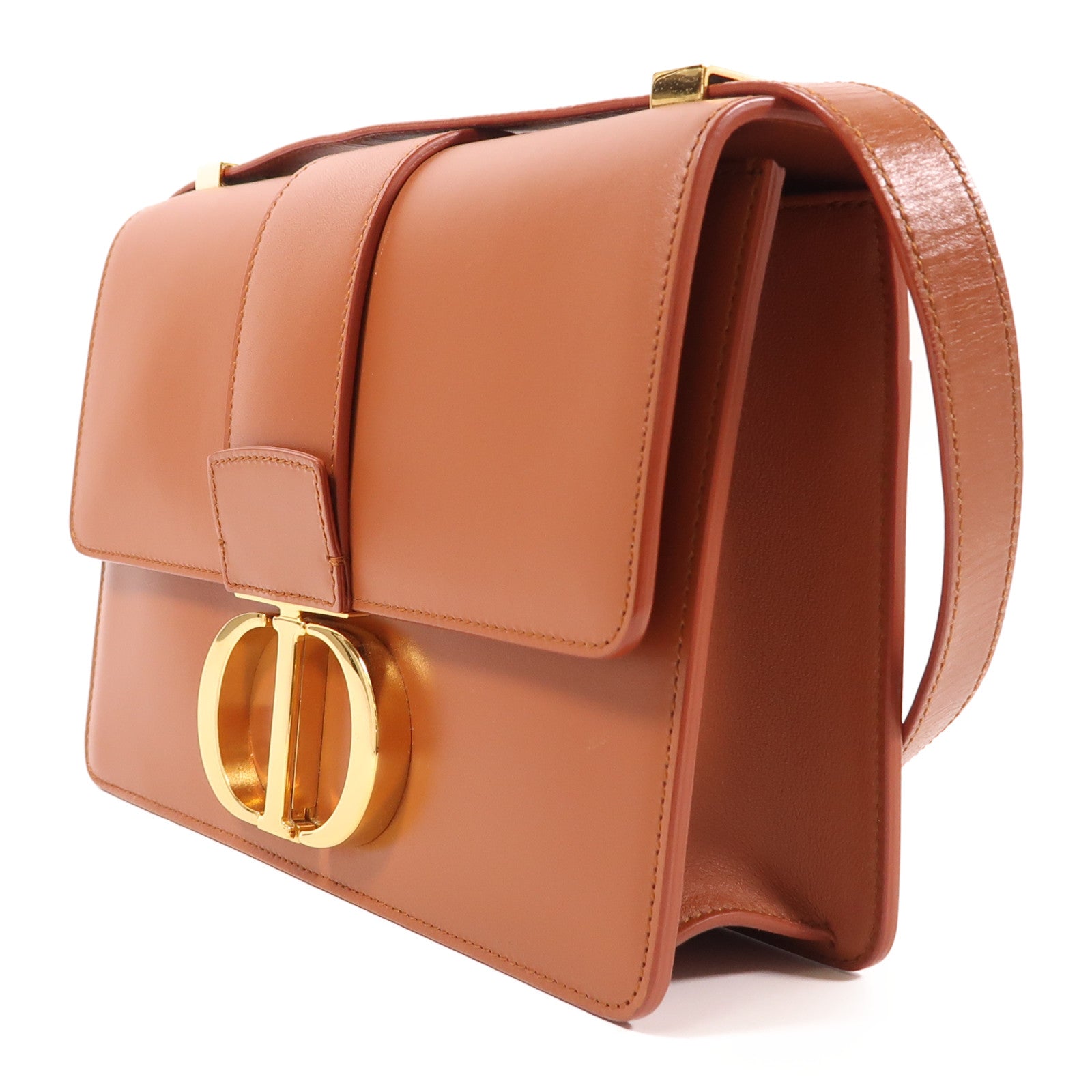 Dior 牛皮皮革30 Montaigne金扣肩背袋