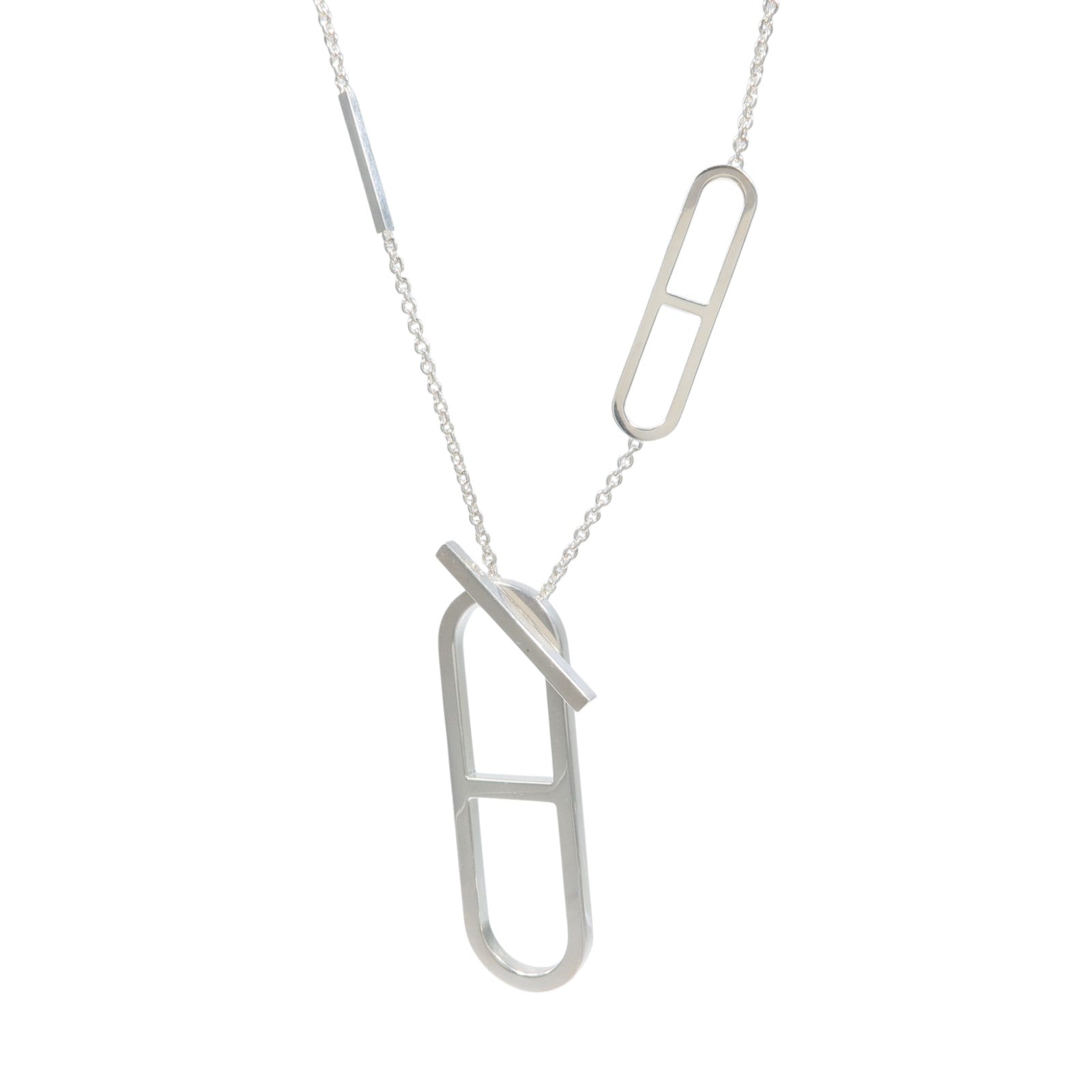HERMES 925純銀Ever Chaine d Ancre Necklace項鏈