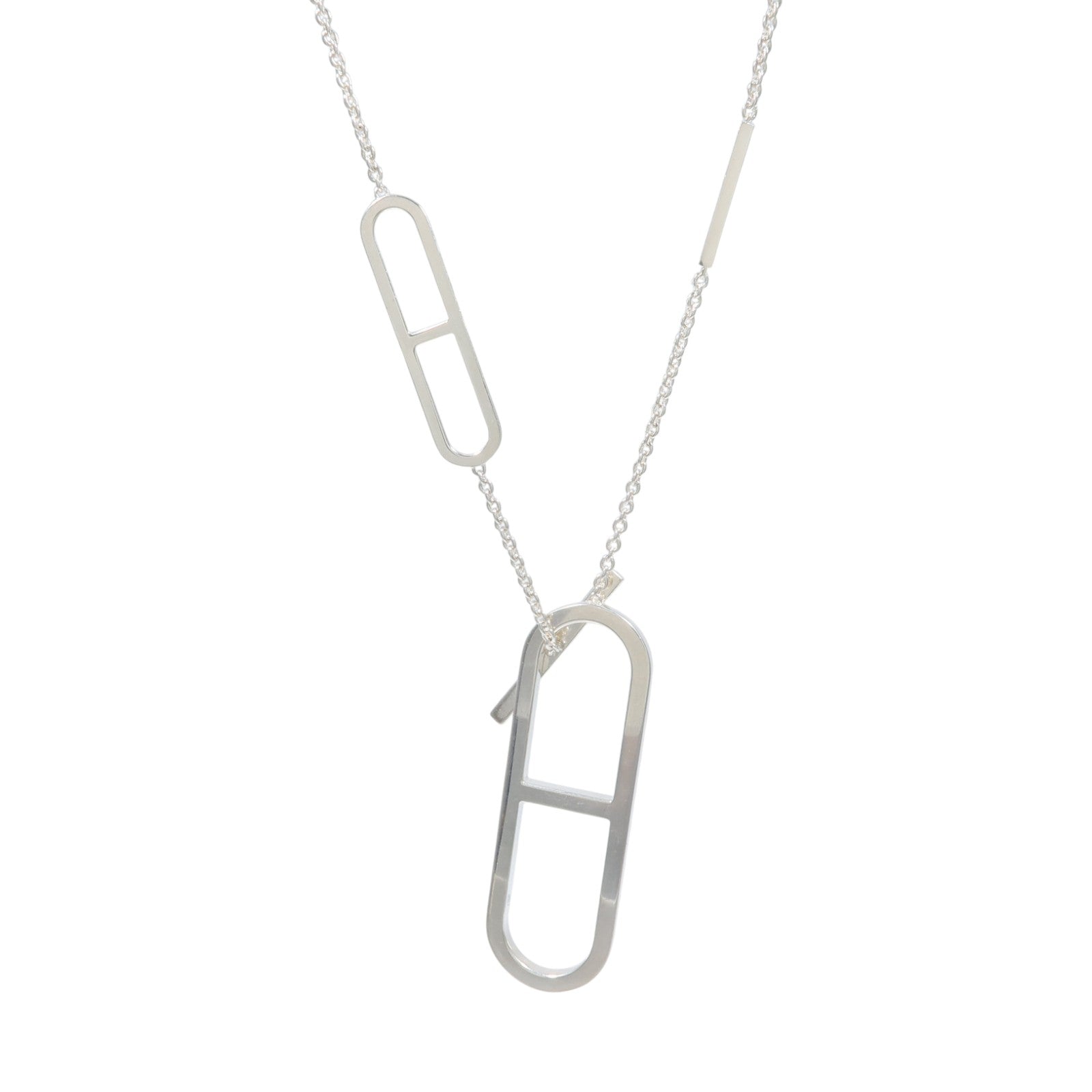 HERMES 925純銀Ever Chaine d Ancre Necklace項鏈