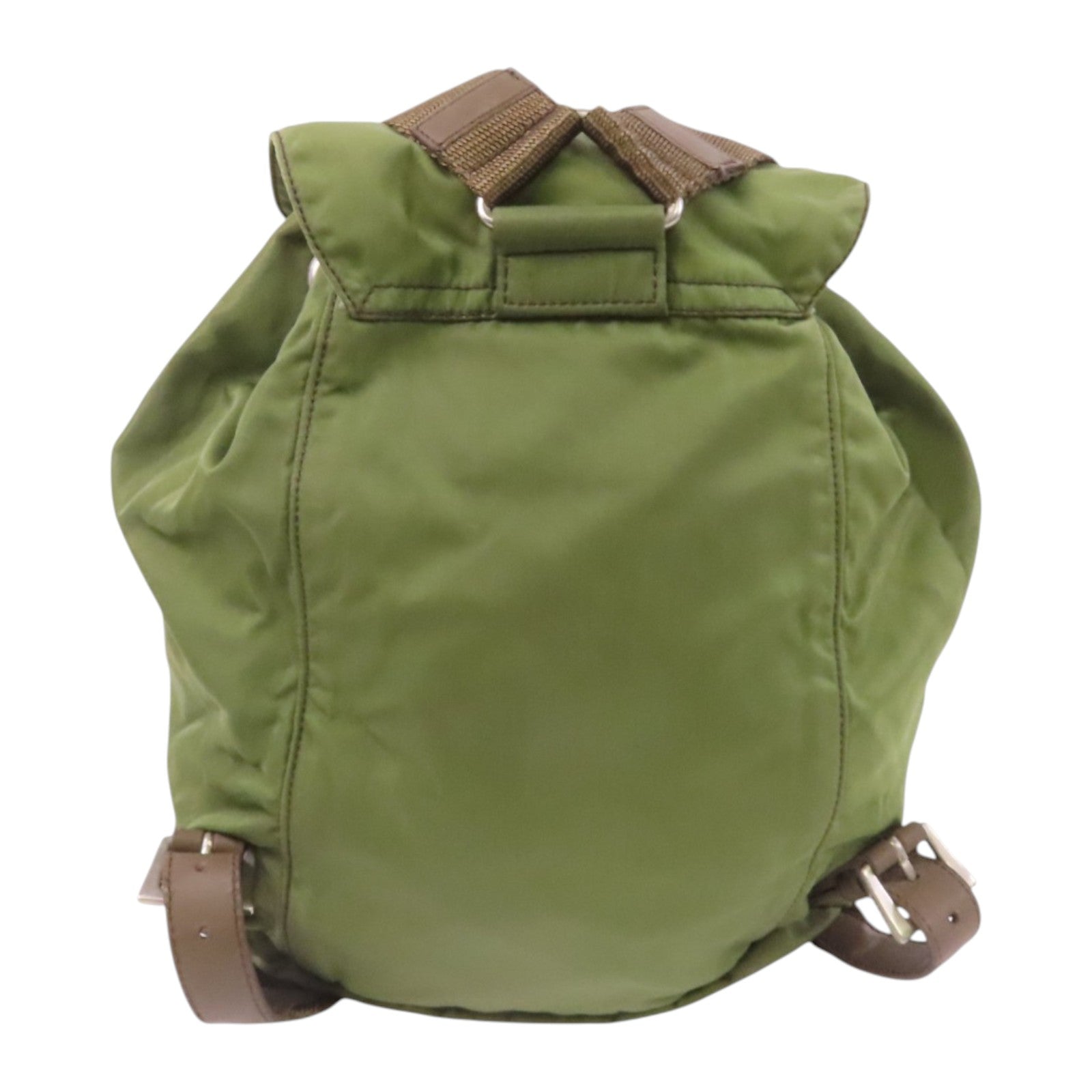 PRADA 尼龍Rucksack銀扣背包