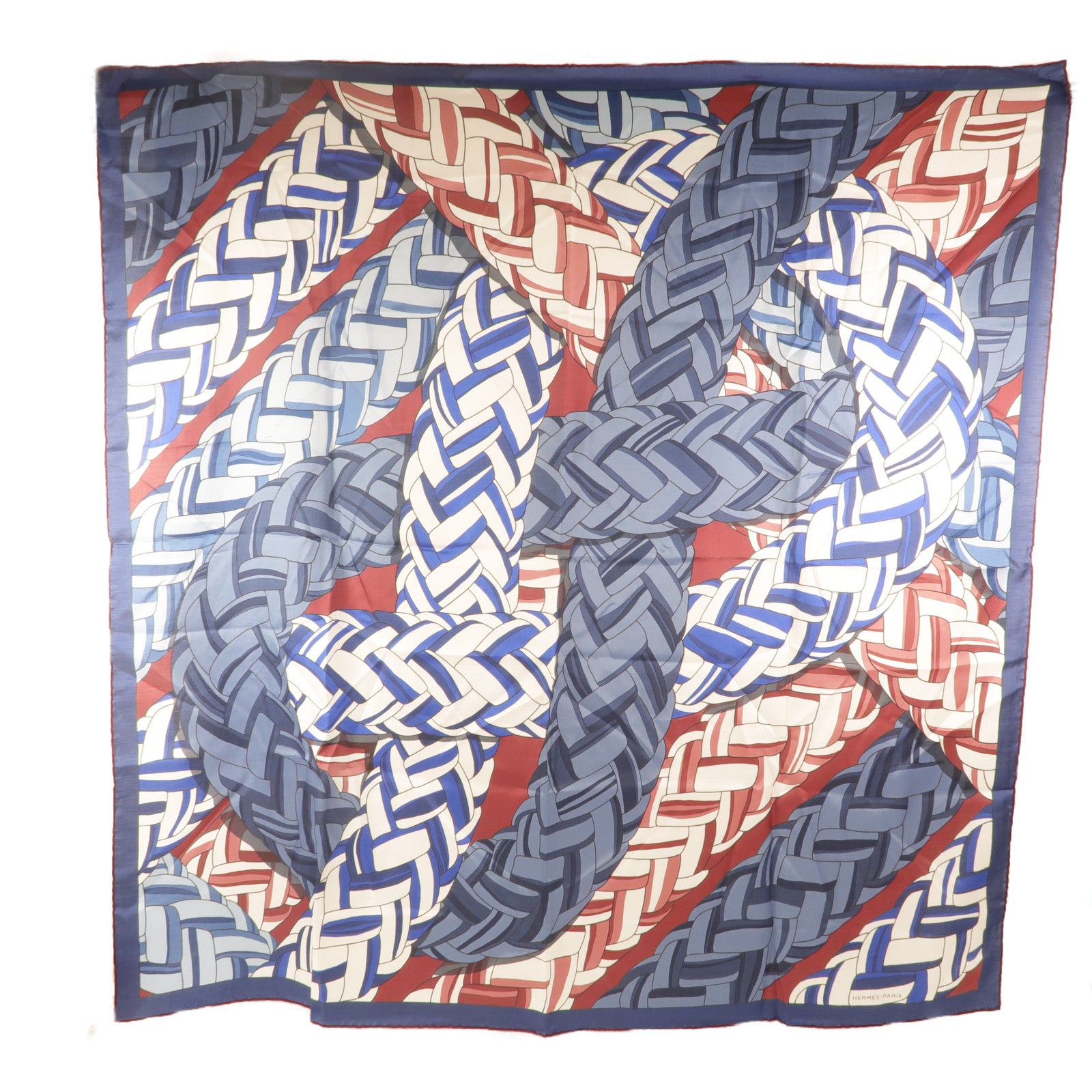 HERMES 【激減優惠】絲質/棉質Scarf 90x90cm絲巾