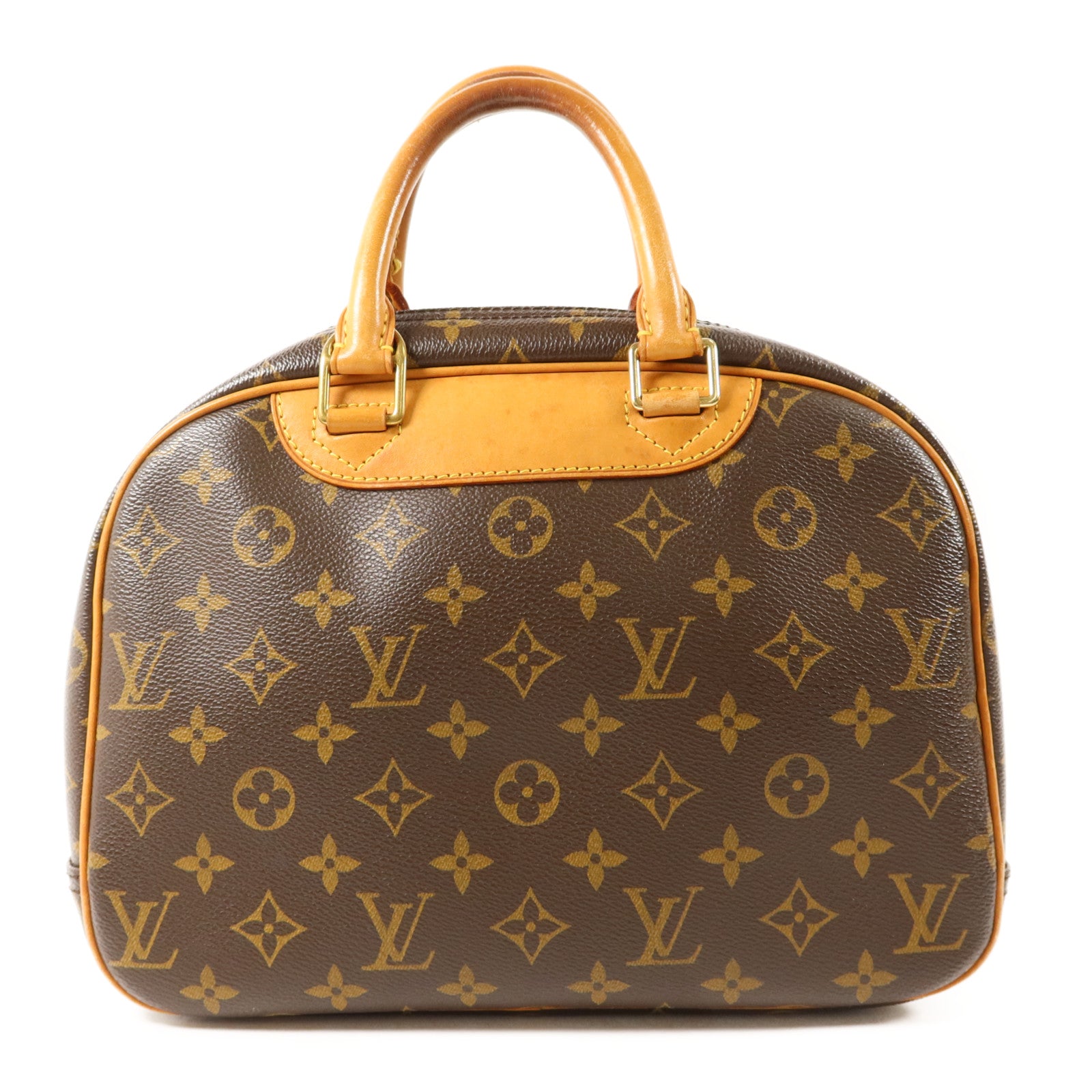 LOUIS VUITTON 【激減優惠】Monogram Trouville金扣手挽袋