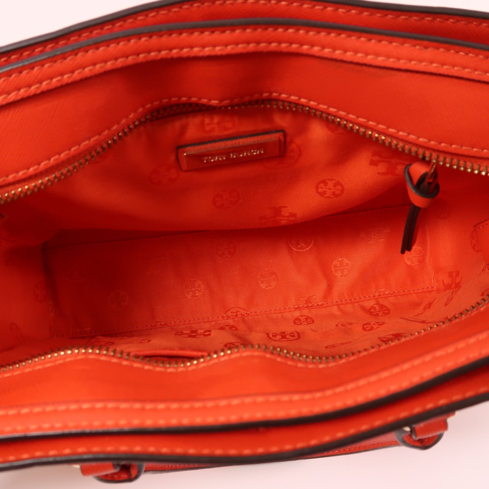 Tory Burch 塗層帆布2 Way Shoulder金扣手挽肩背兩用袋