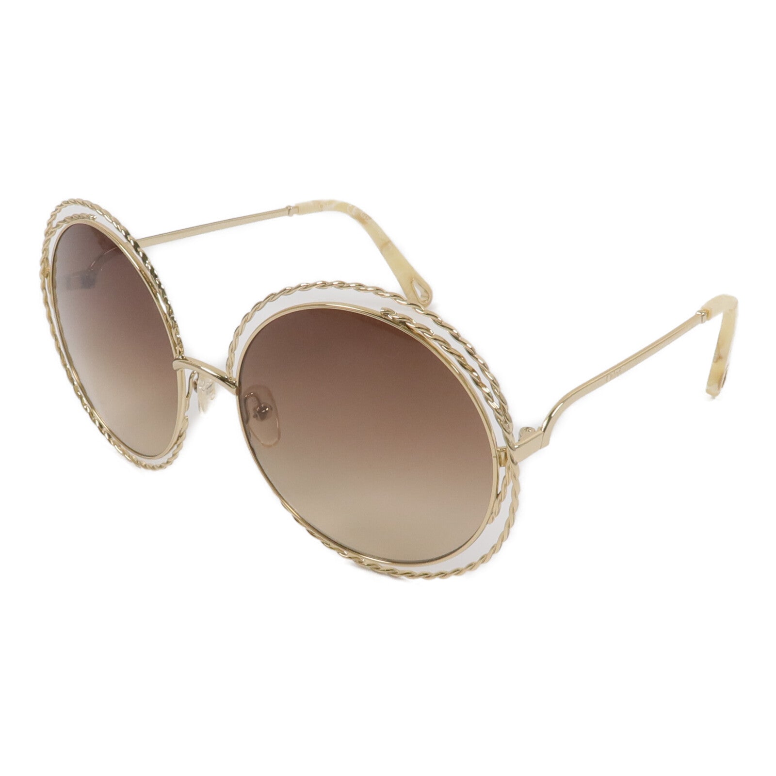 Chloe 金屬Carlina Twist Sunglasses太陽眼鏡