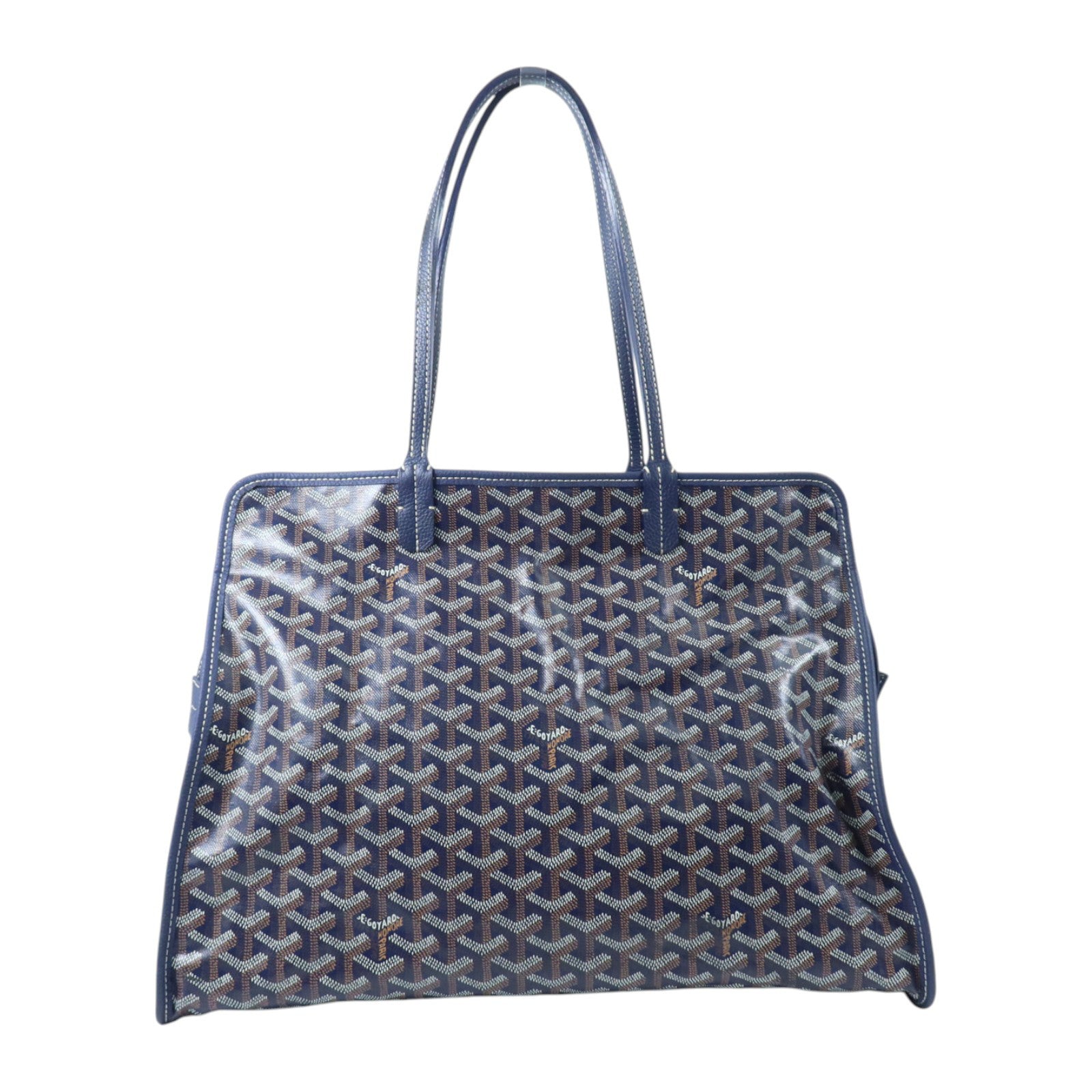 GOYARD 塗層帆布Sac Hardy PM銀扣肩背袋