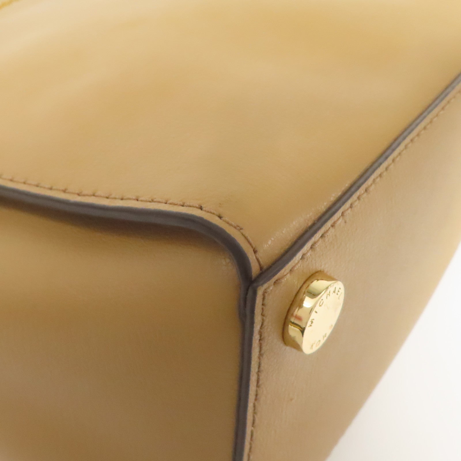 Michael Kors 牛皮皮革2 Way Shoulder金扣手挽肩背兩用袋