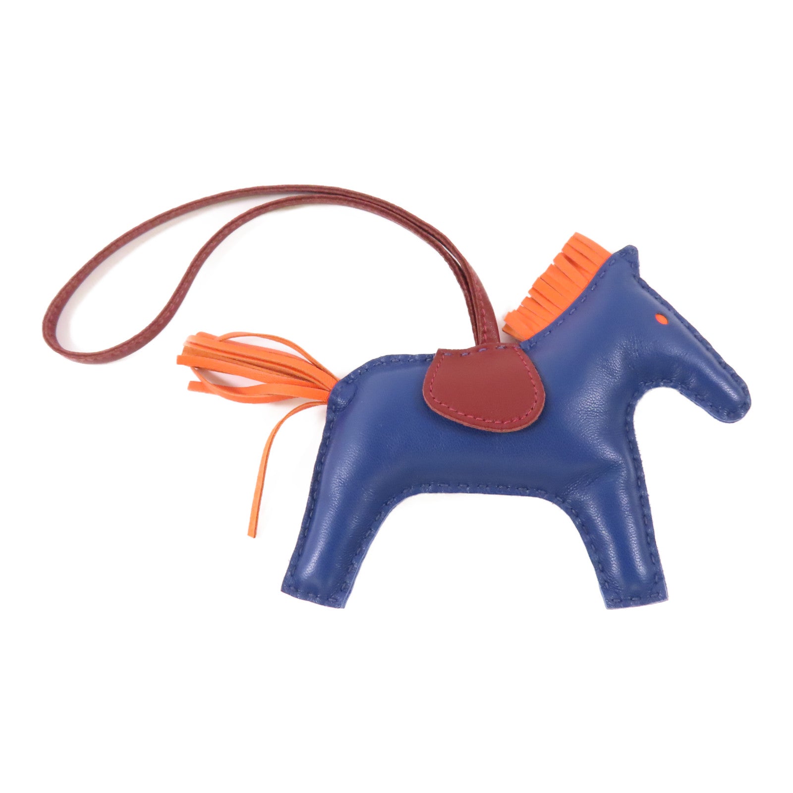 HERMES Milo皮革Rodeo GM掛飾