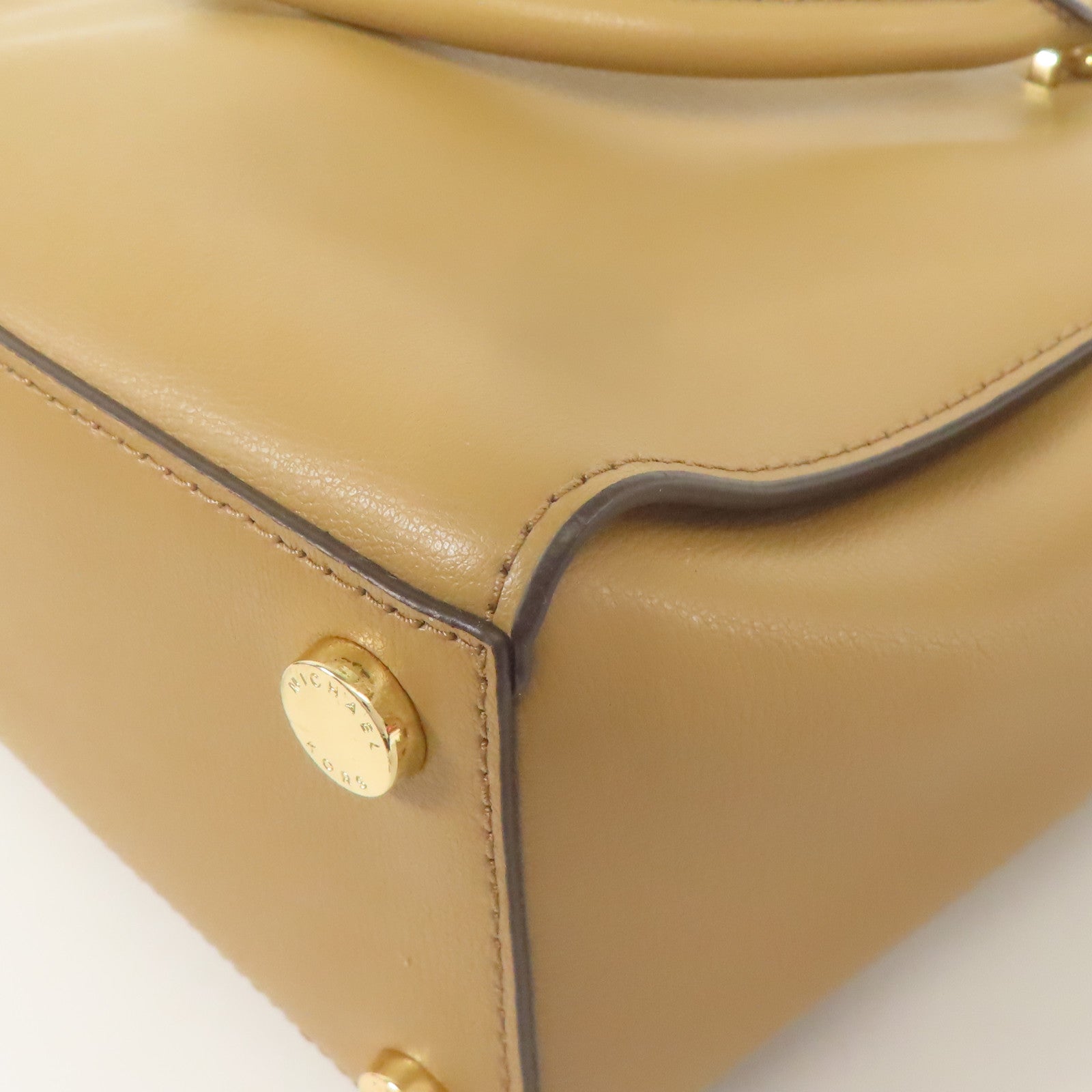 Michael Kors 牛皮皮革2 Way Shoulder金扣手挽肩背兩用袋