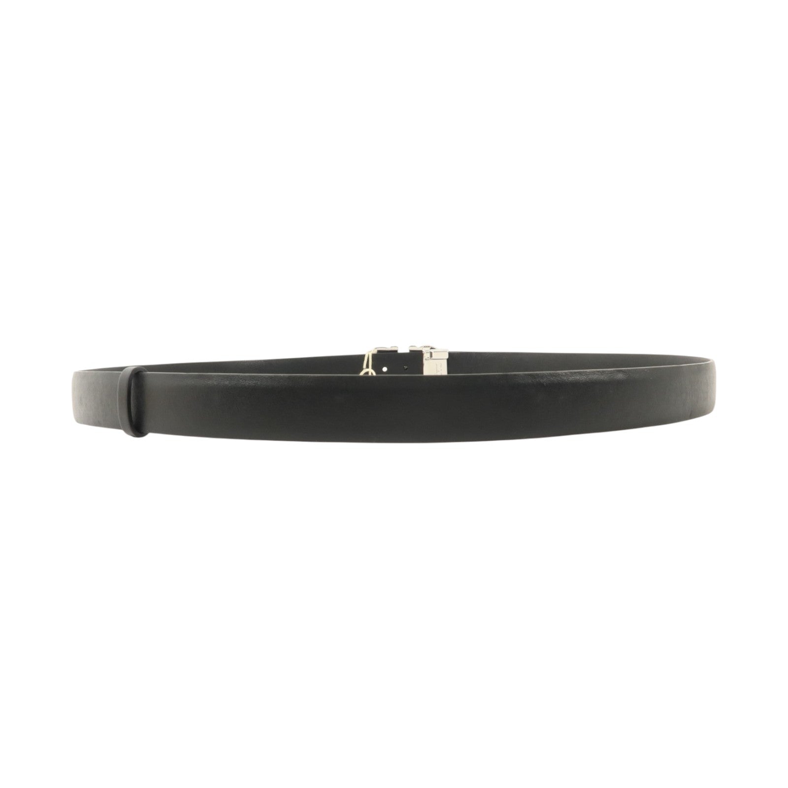 SELECTION 牛皮皮革Ferragamo Reversible Belt 100cm銀扣皮帶