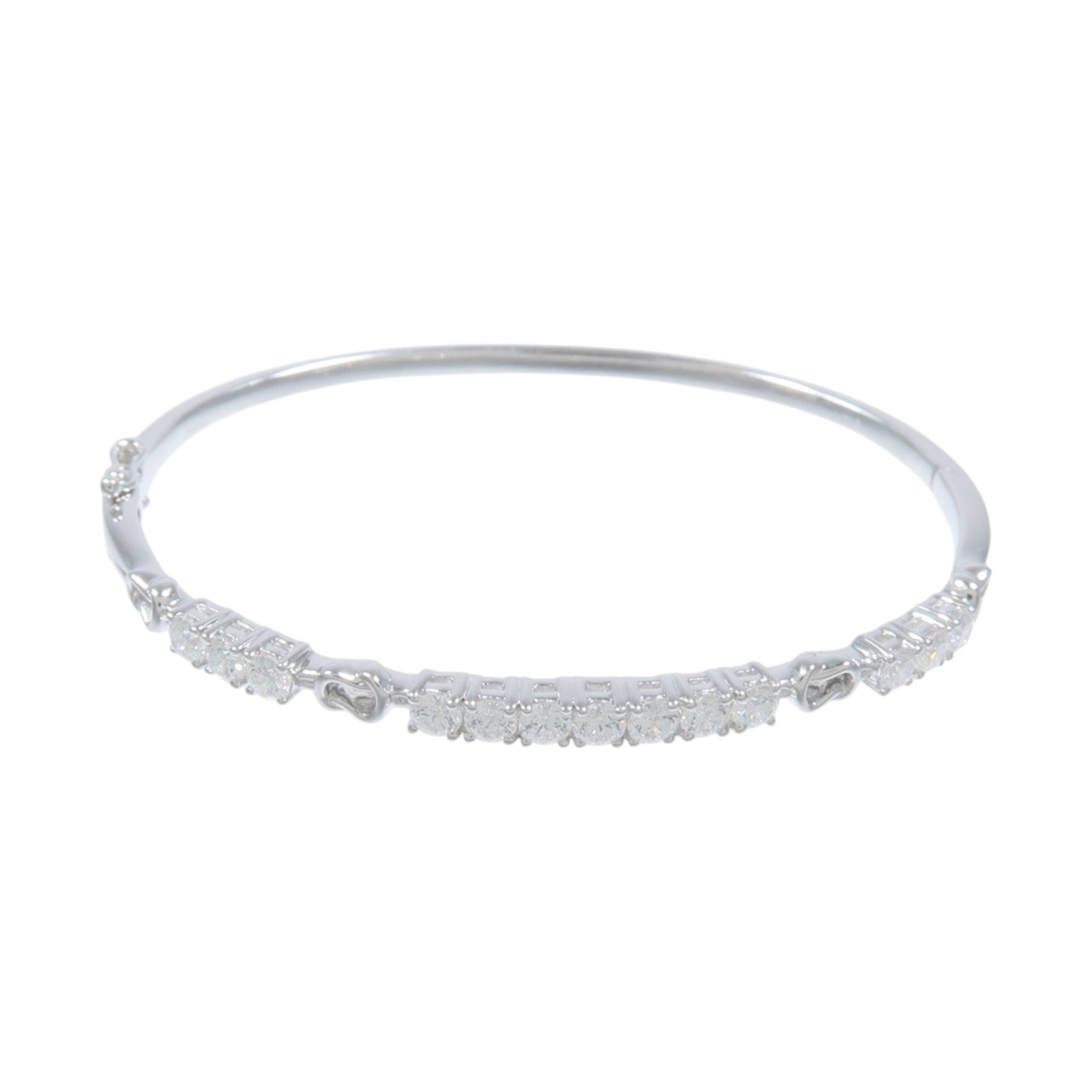 JEWELRY 18K白金Diamond Bracelet鑽石手鏈