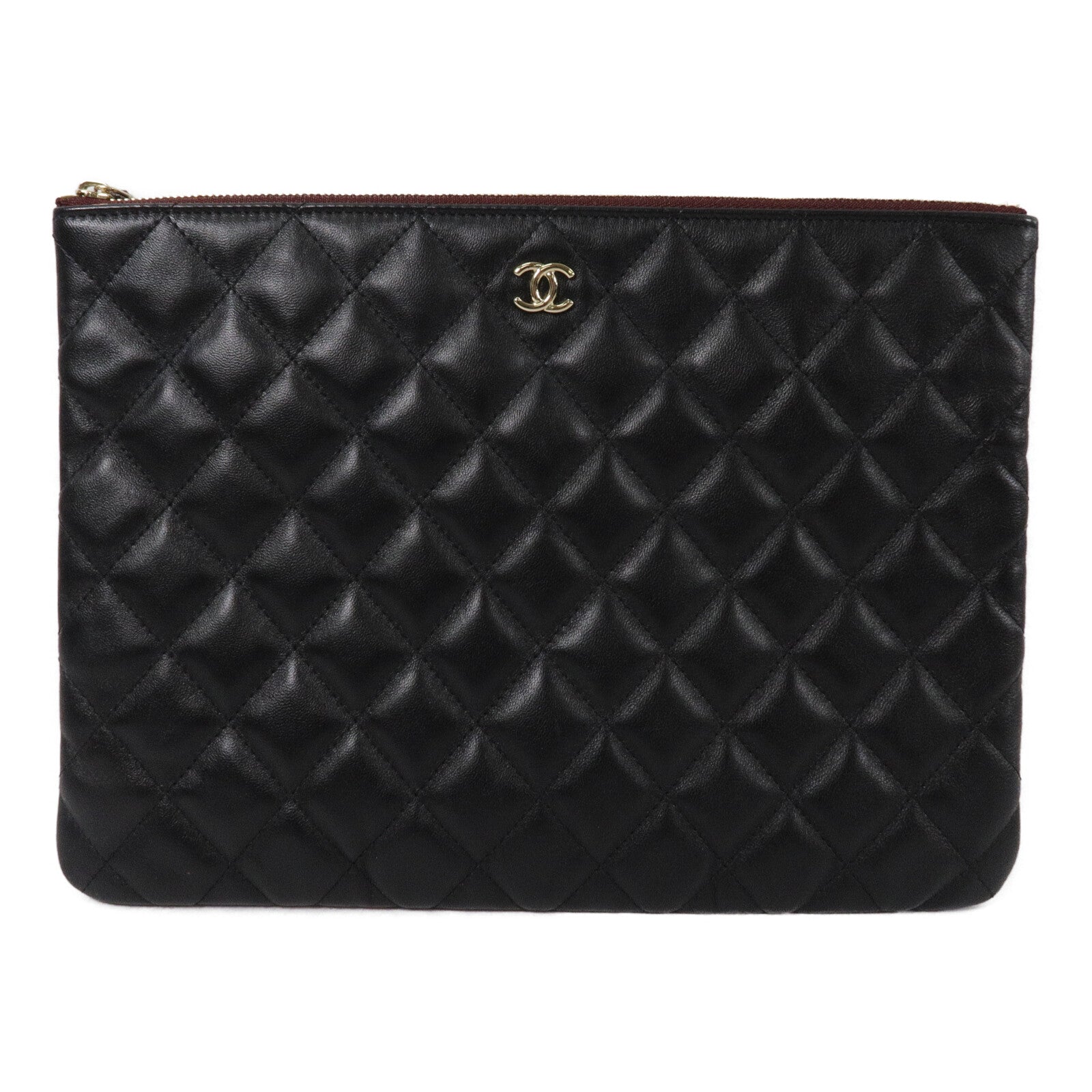 CHANEL 羊皮皮革Clutch手提包