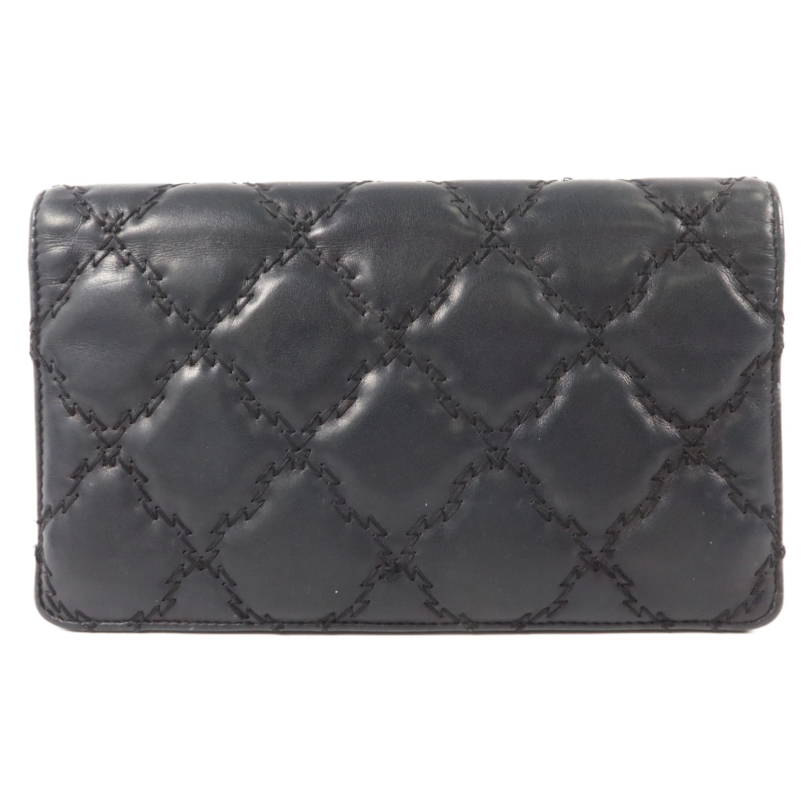 CHANEL 羊皮皮革Long Bifold Wallet長錢包