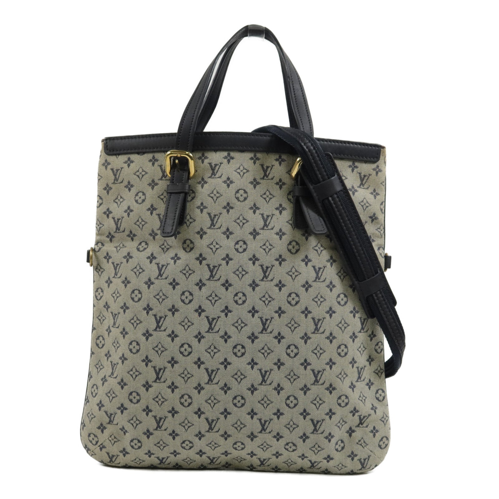 LOUIS VUITTON Mini Lin Mini Francoise手挽袋