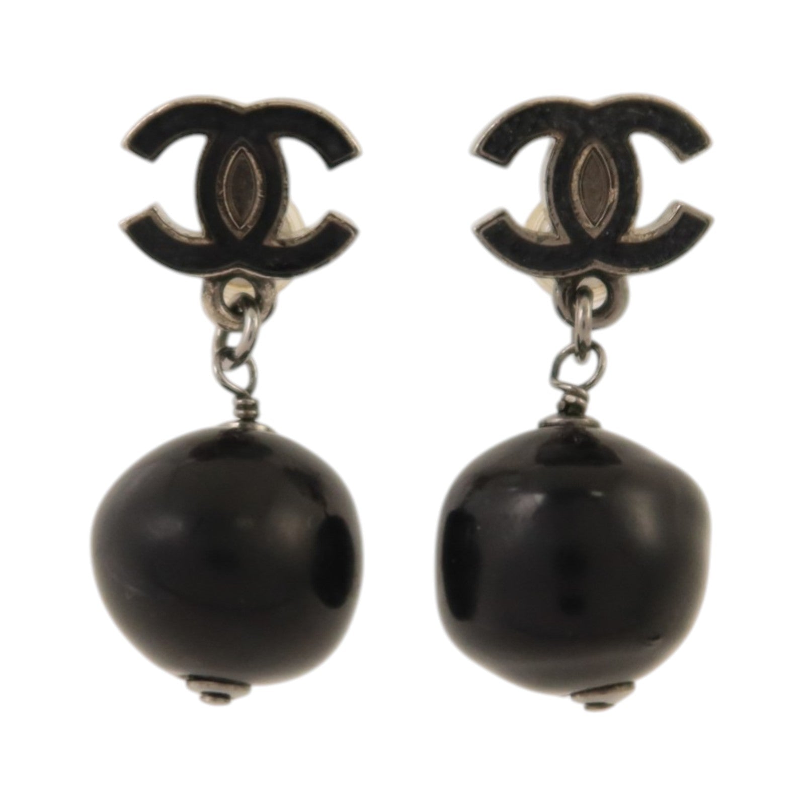 CHANEL 金屬/PVC Earrings耳環