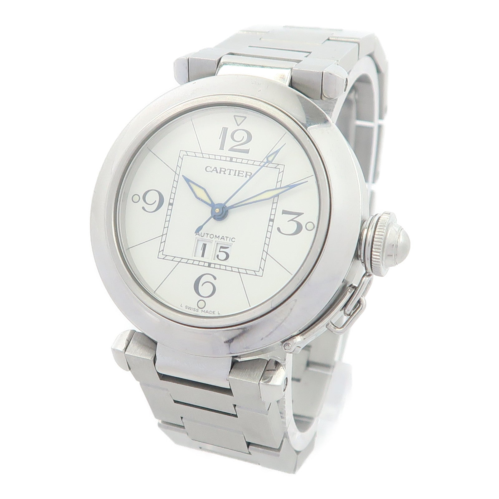 CARTIER Pasha C Big Date W31055M7