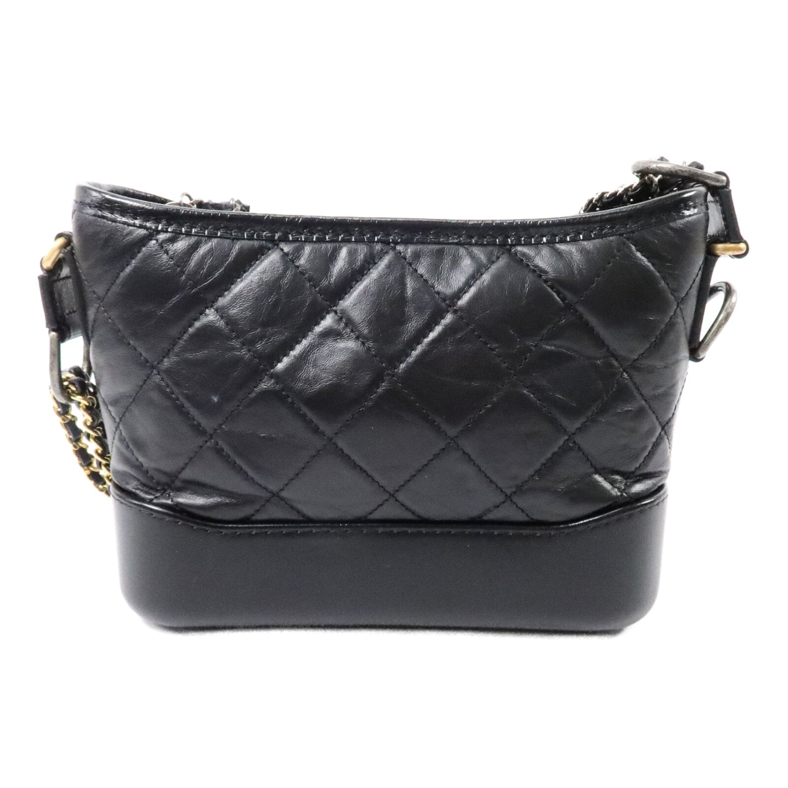 CHANEL 牛皮皮革Gabrielle Small鏈帶肩背袋