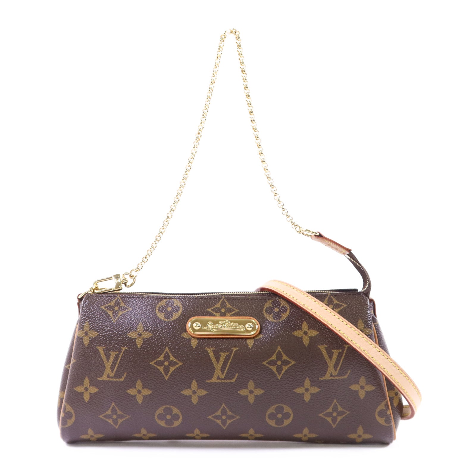 LOUIS VUITTON Monogram Eva金扣手挽肩背兩用袋
