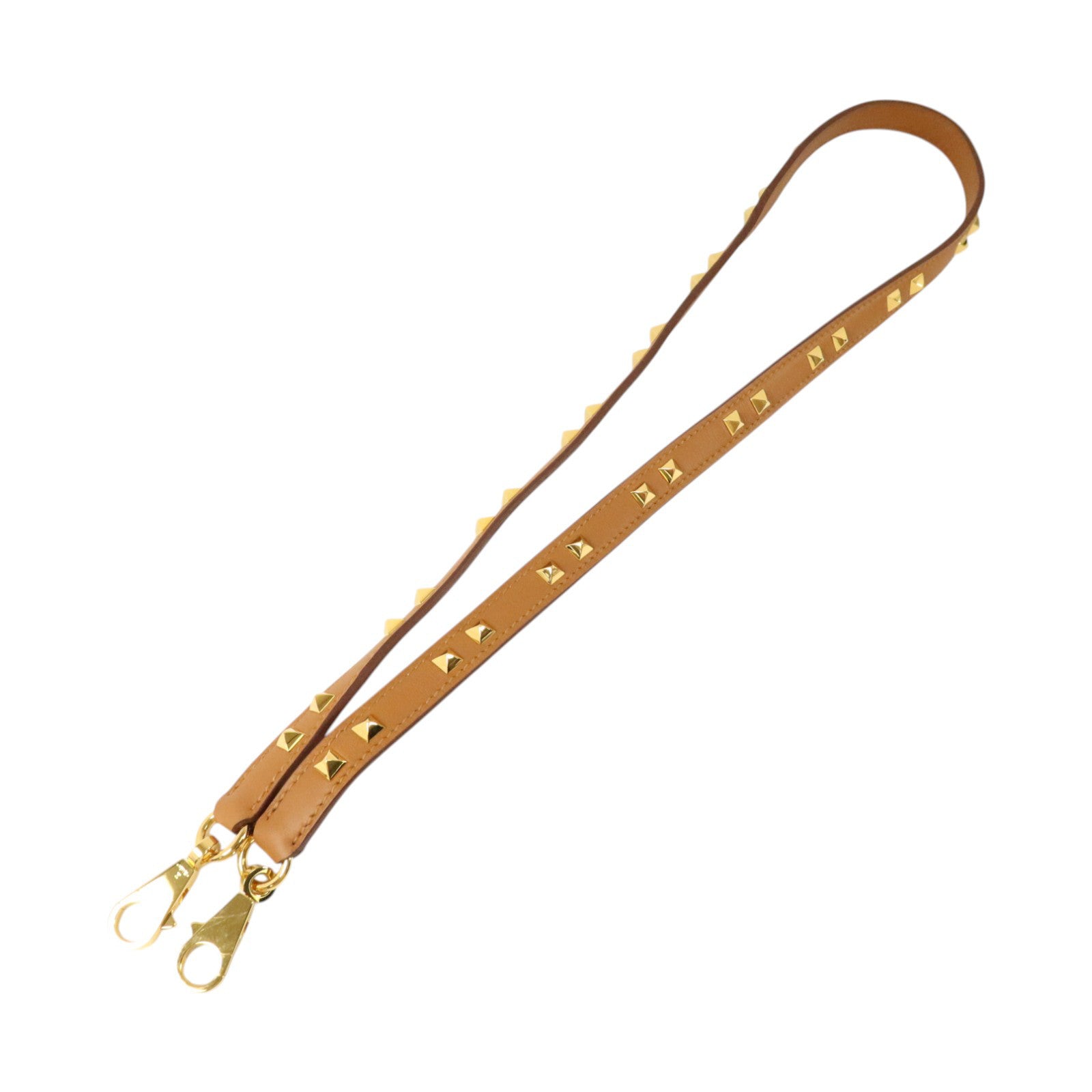 HERMES Swift皮革Mini Dog Carres Strap金扣肩帶Gold