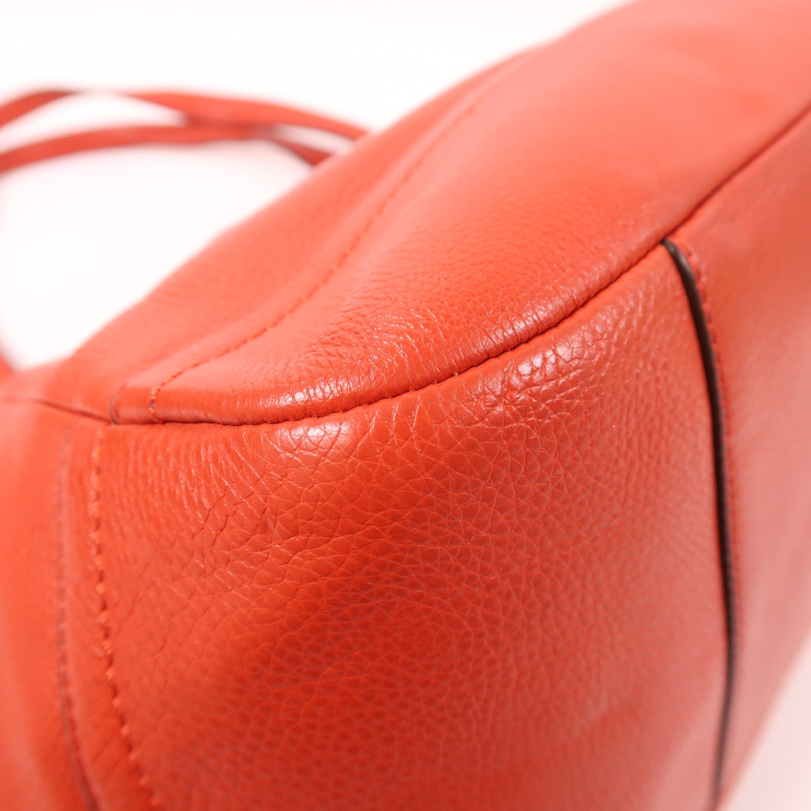 COACH 牛皮皮革Tote Bag銀扣手挽袋