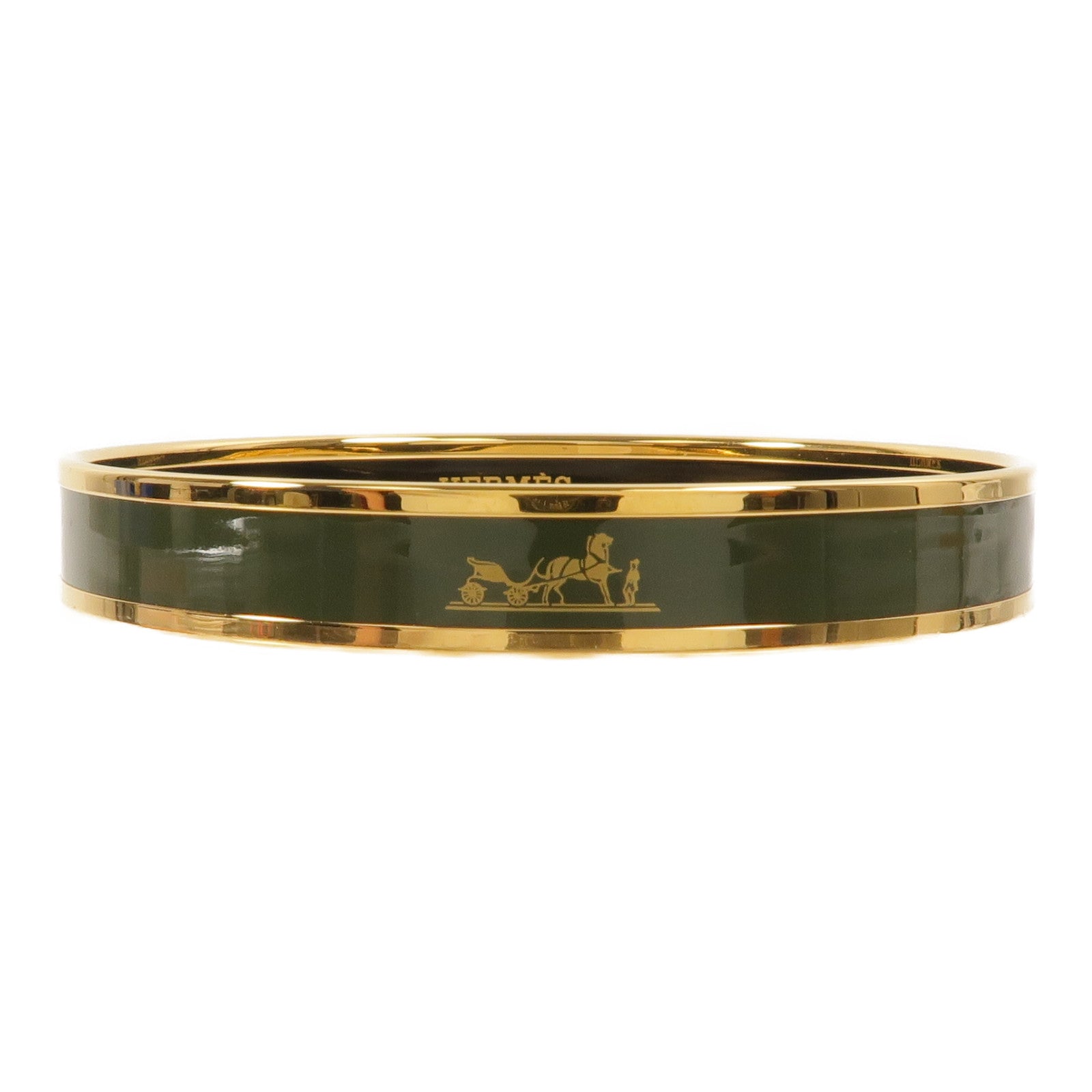 HERMES 金屬Caleche Bangle PM手鐲
