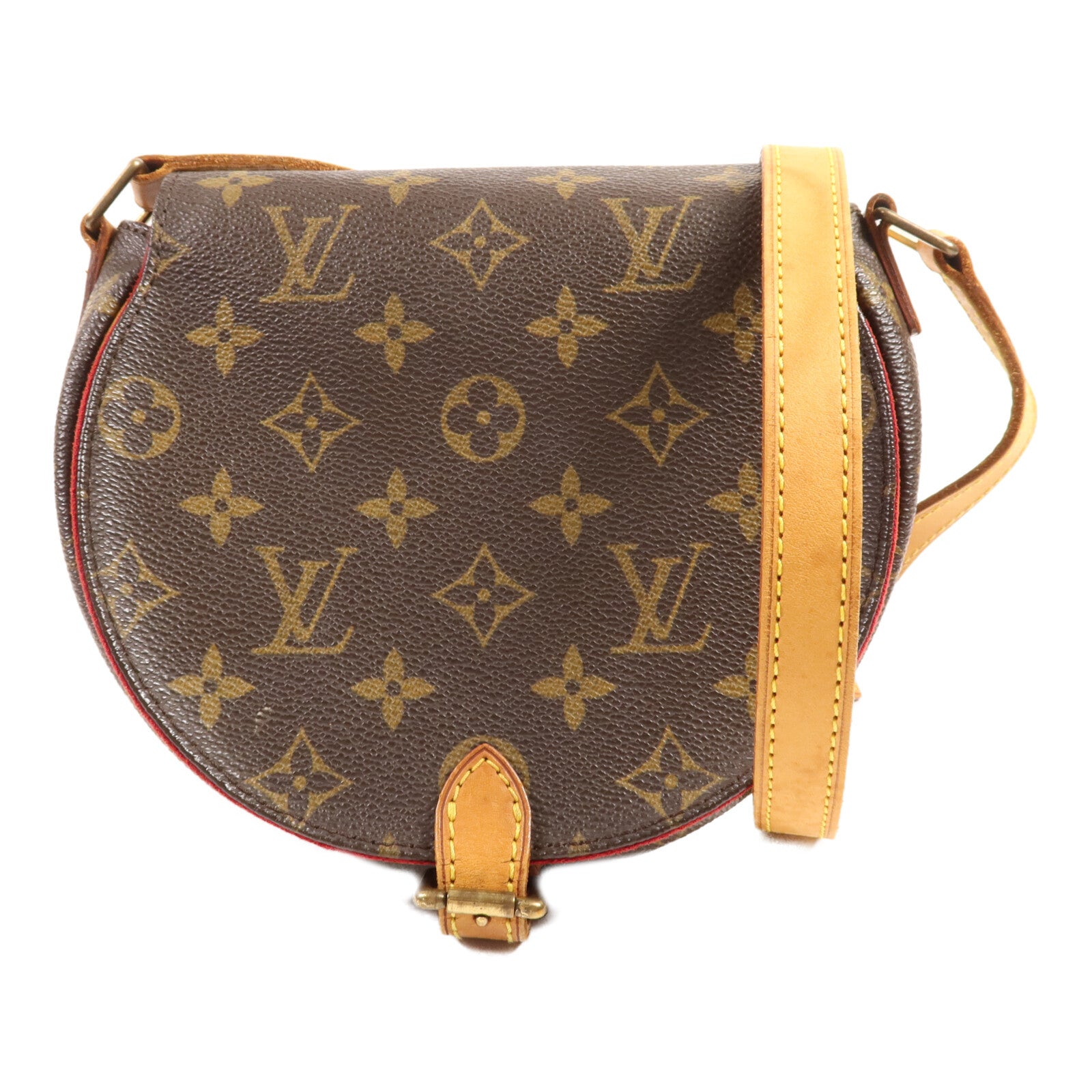 LOUIS VUITTON Monogram Tambourin金扣肩背袋