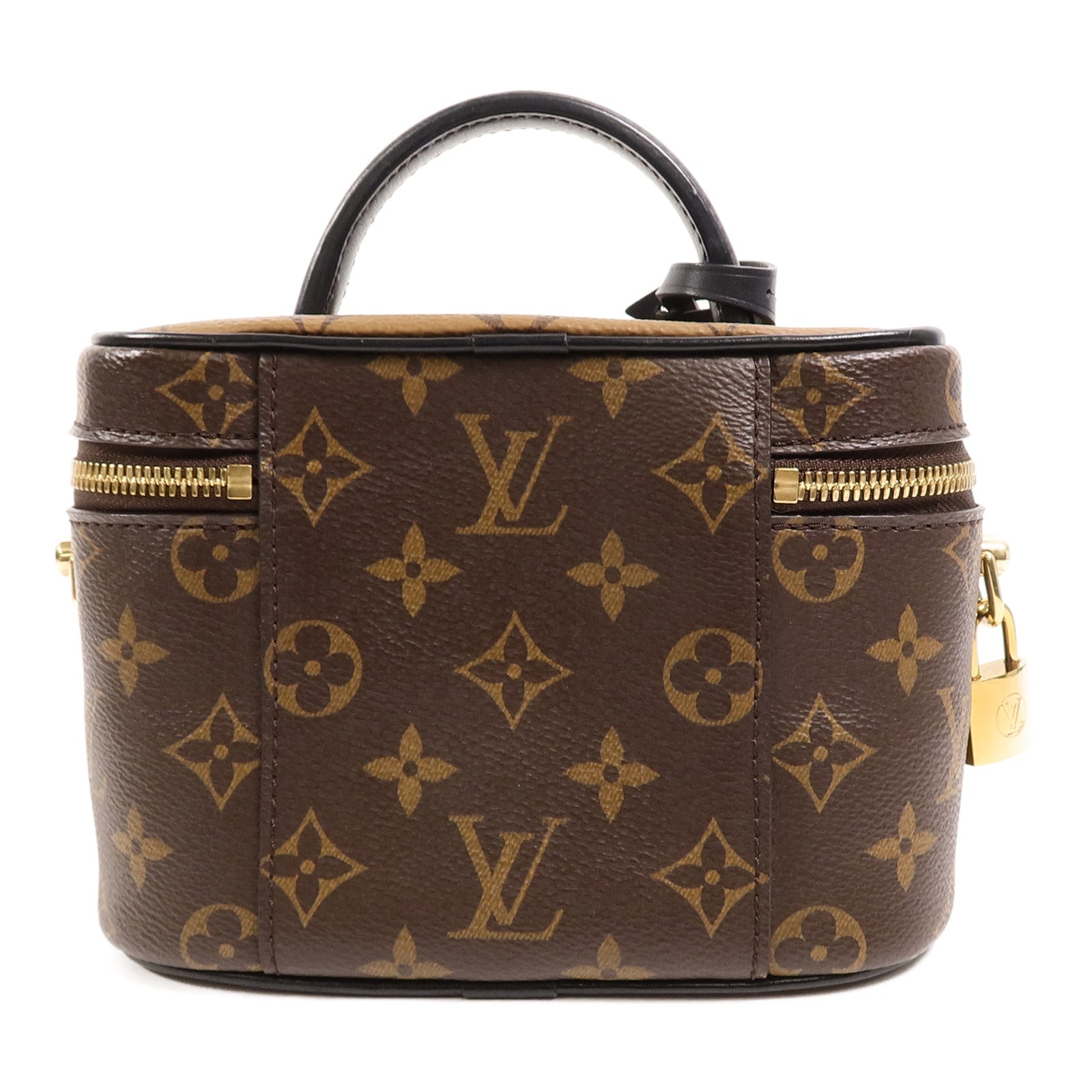 LOUIS VUITTON Monogram Reverse Vanity PM手挽肩背兩用袋