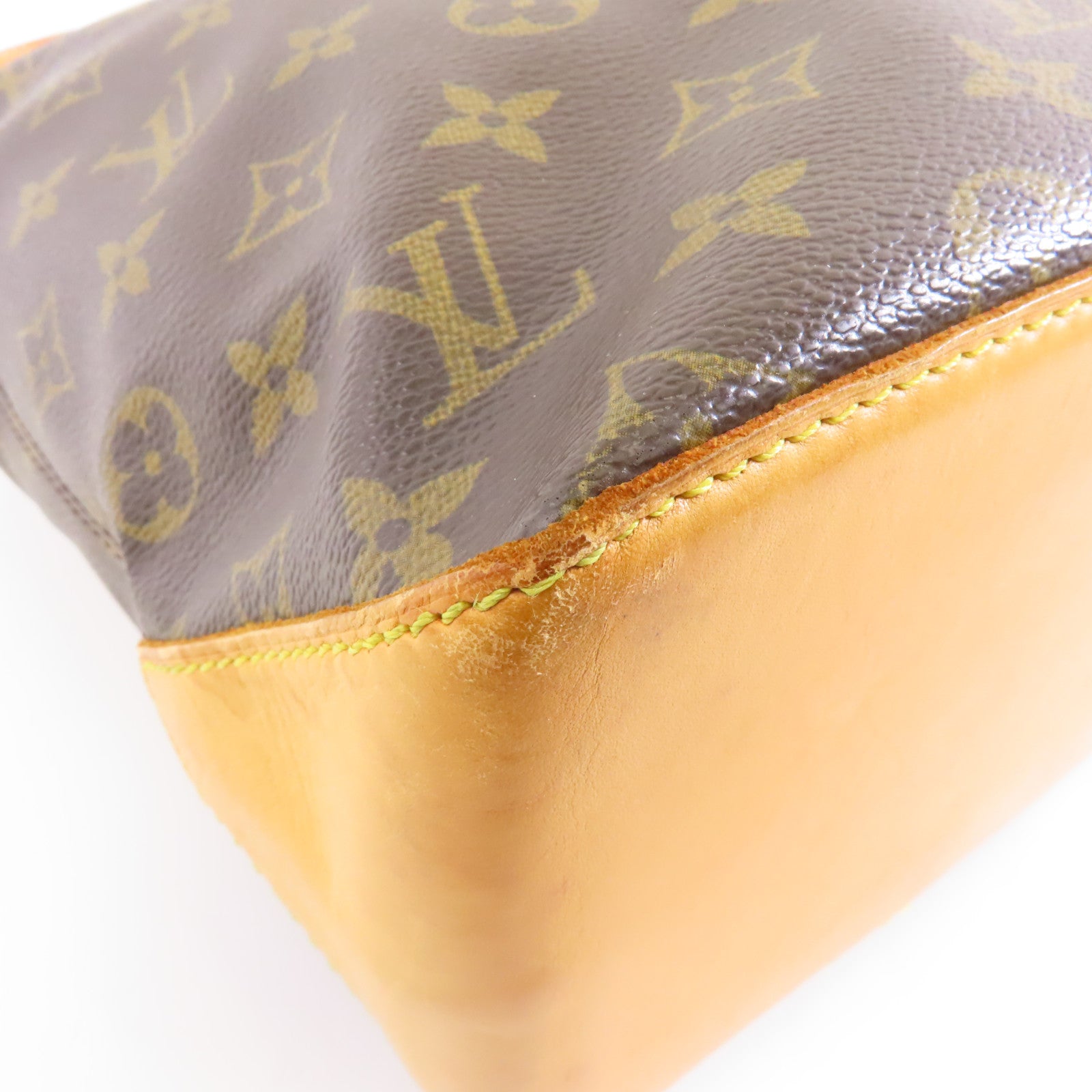 LOUIS VUITTON 【激減優惠】Monogram Cabas Piano金扣肩背袋啡色