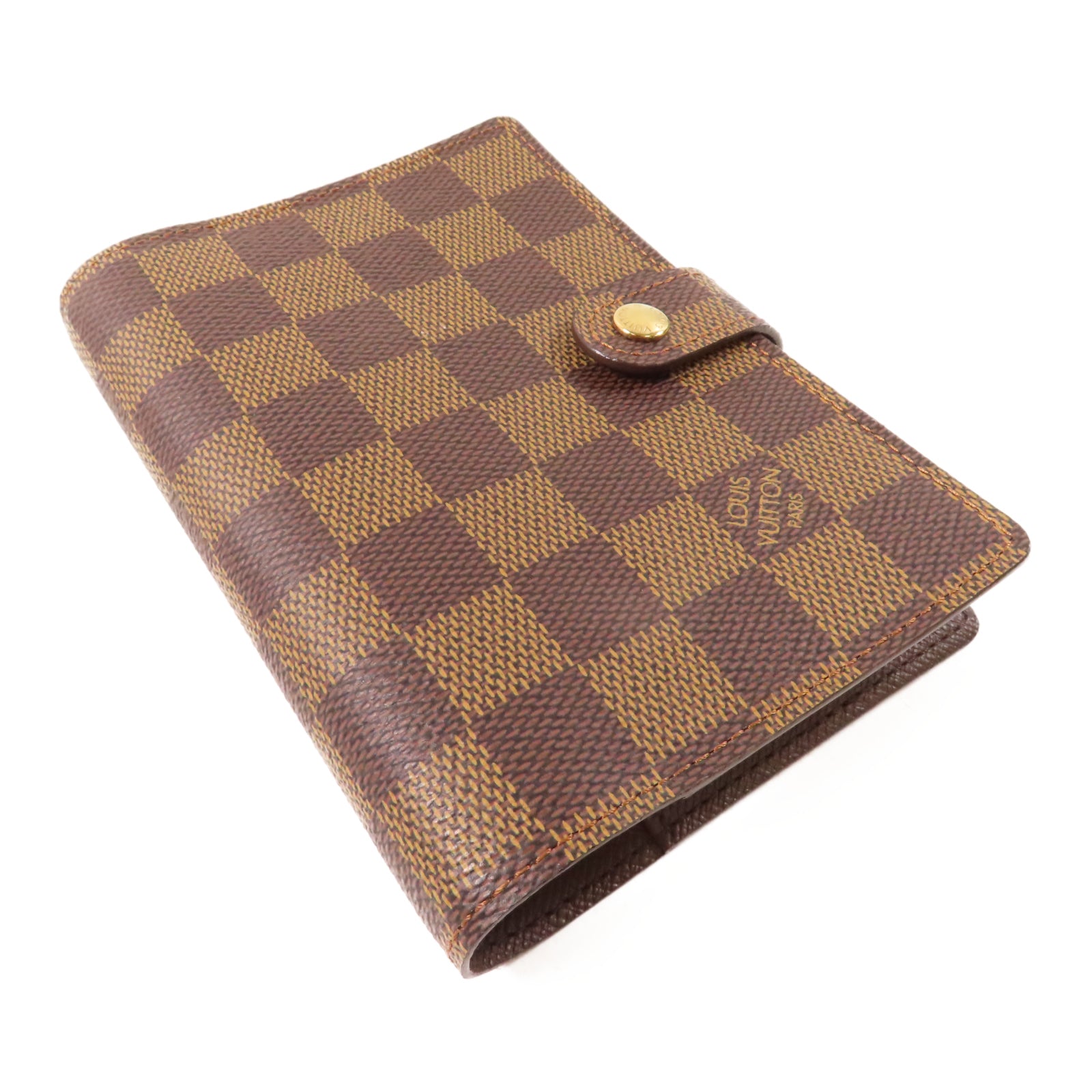 LOUIS VUITTON 【激減優惠】Damier Agende PM金扣記事簿啡色