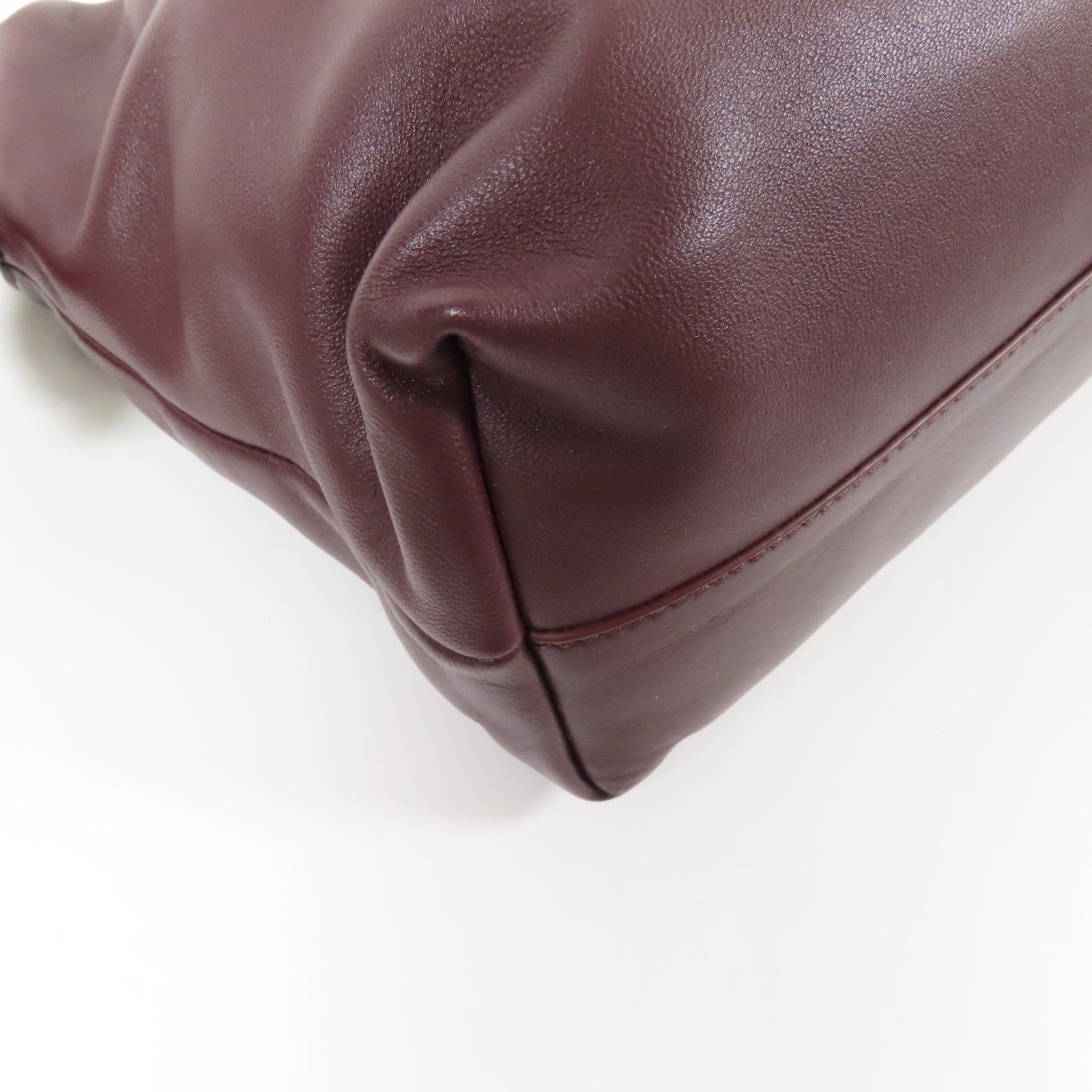 LOEWE 羊皮皮革Medium Flamenco Purse金扣肩背袋