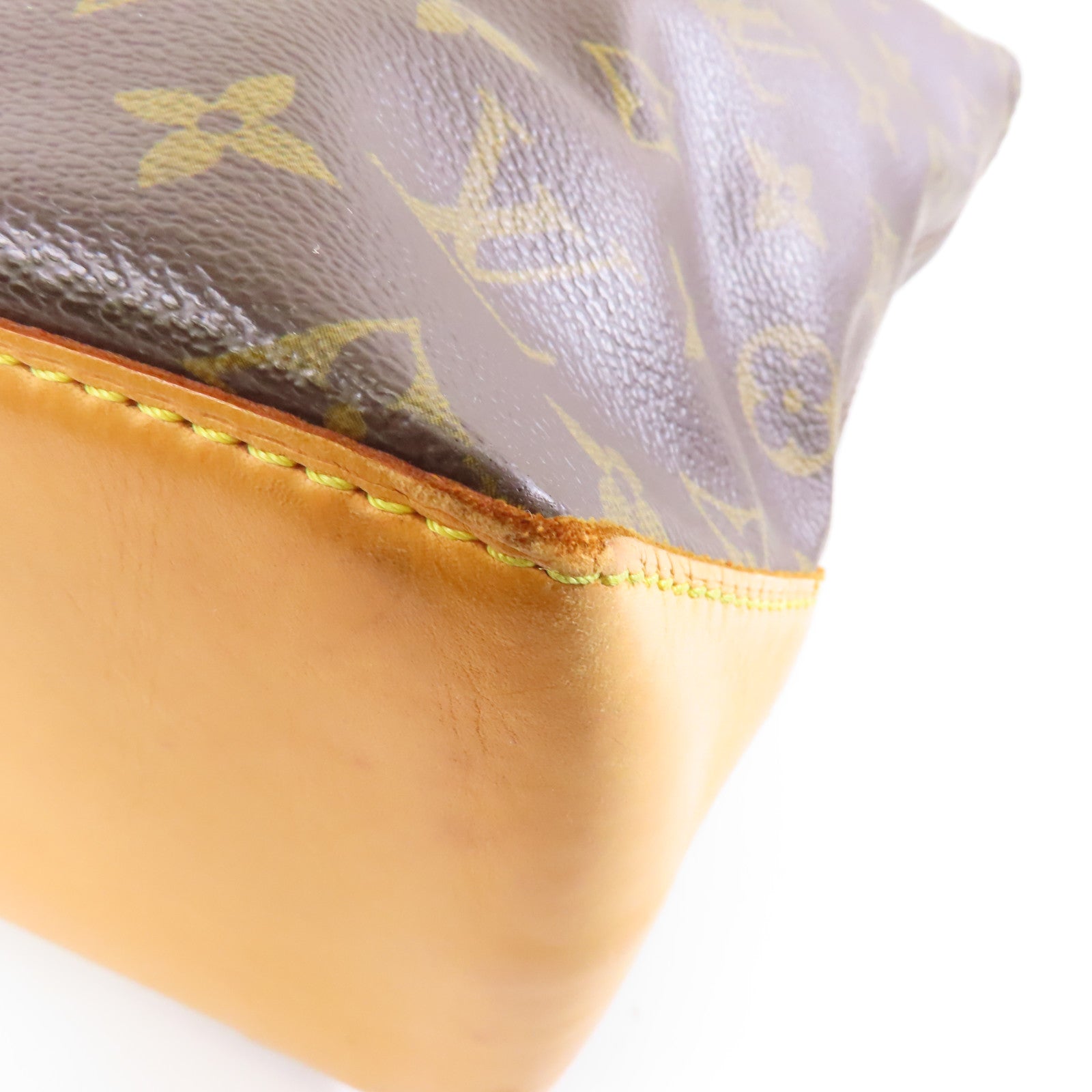 LOUIS VUITTON 【激減優惠】Monogram Cabas Piano金扣肩背袋啡色