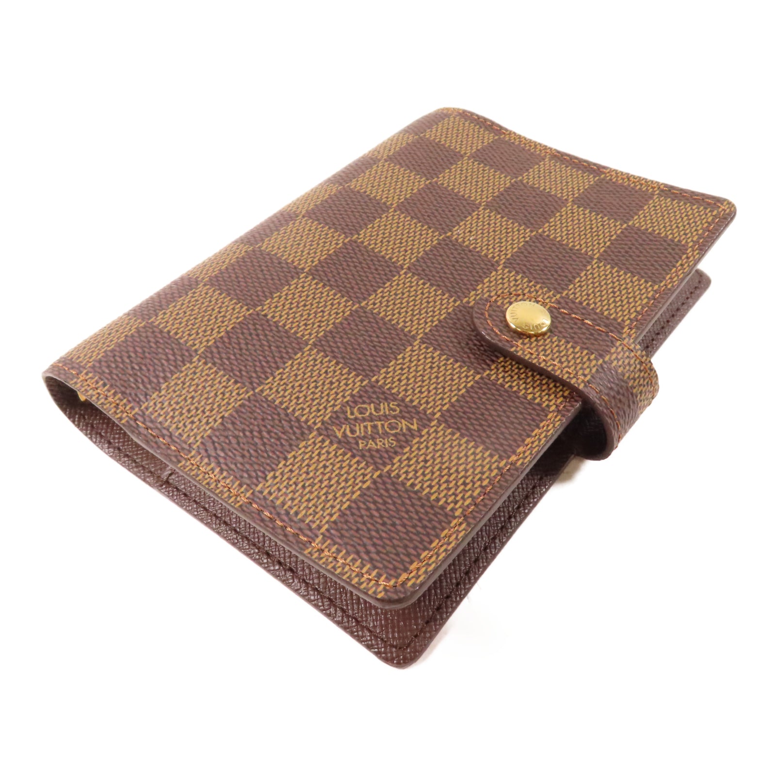 LOUIS VUITTON 【激減優惠】Damier Agende PM金扣記事簿啡色