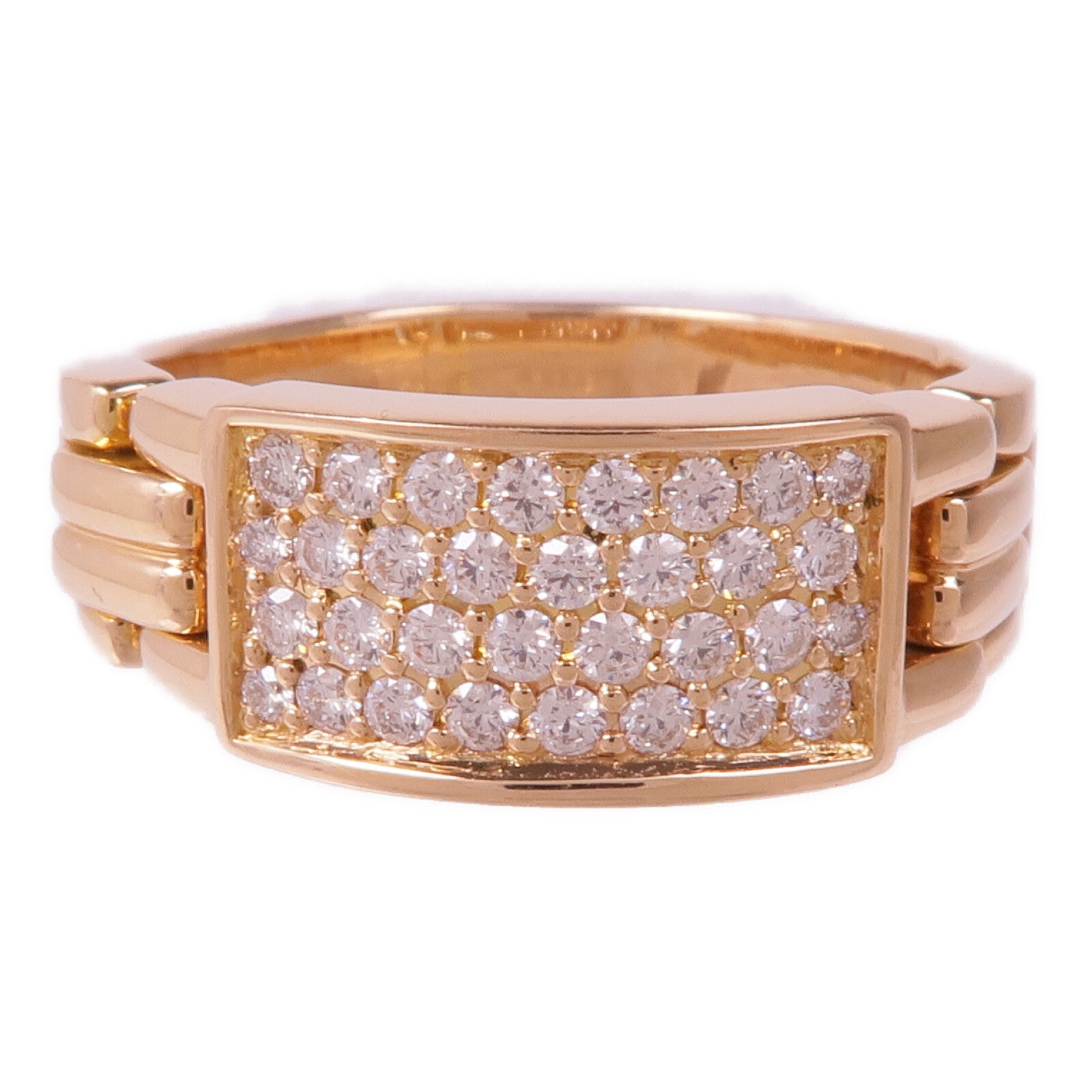 JEWELRY 18K玫瑰金Diamond Ring鑽石戒指US#8.5