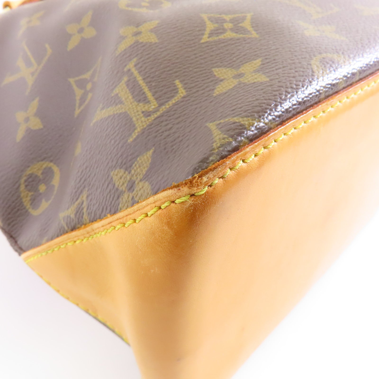 LOUIS VUITTON 【激減優惠】Monogram Cabas Piano金扣肩背袋啡色