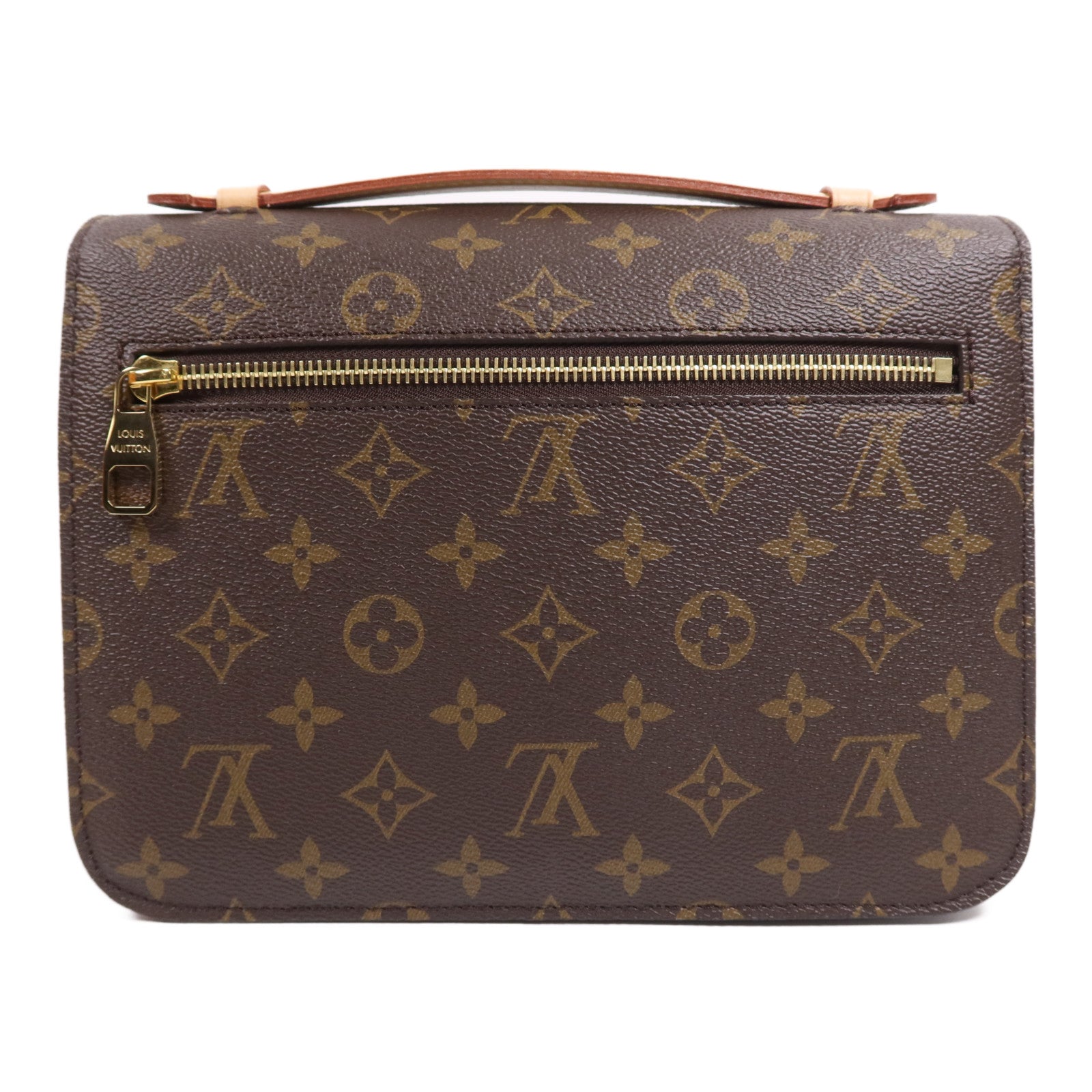 LOUIS VUITTON Monogram Pochette Metis MM金扣手挽肩背兩用袋