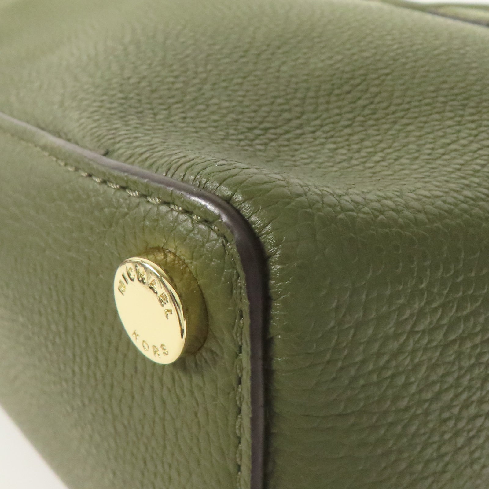 Michael Kors 牛皮皮革2 Way Shoulder金扣手挽肩背兩用袋