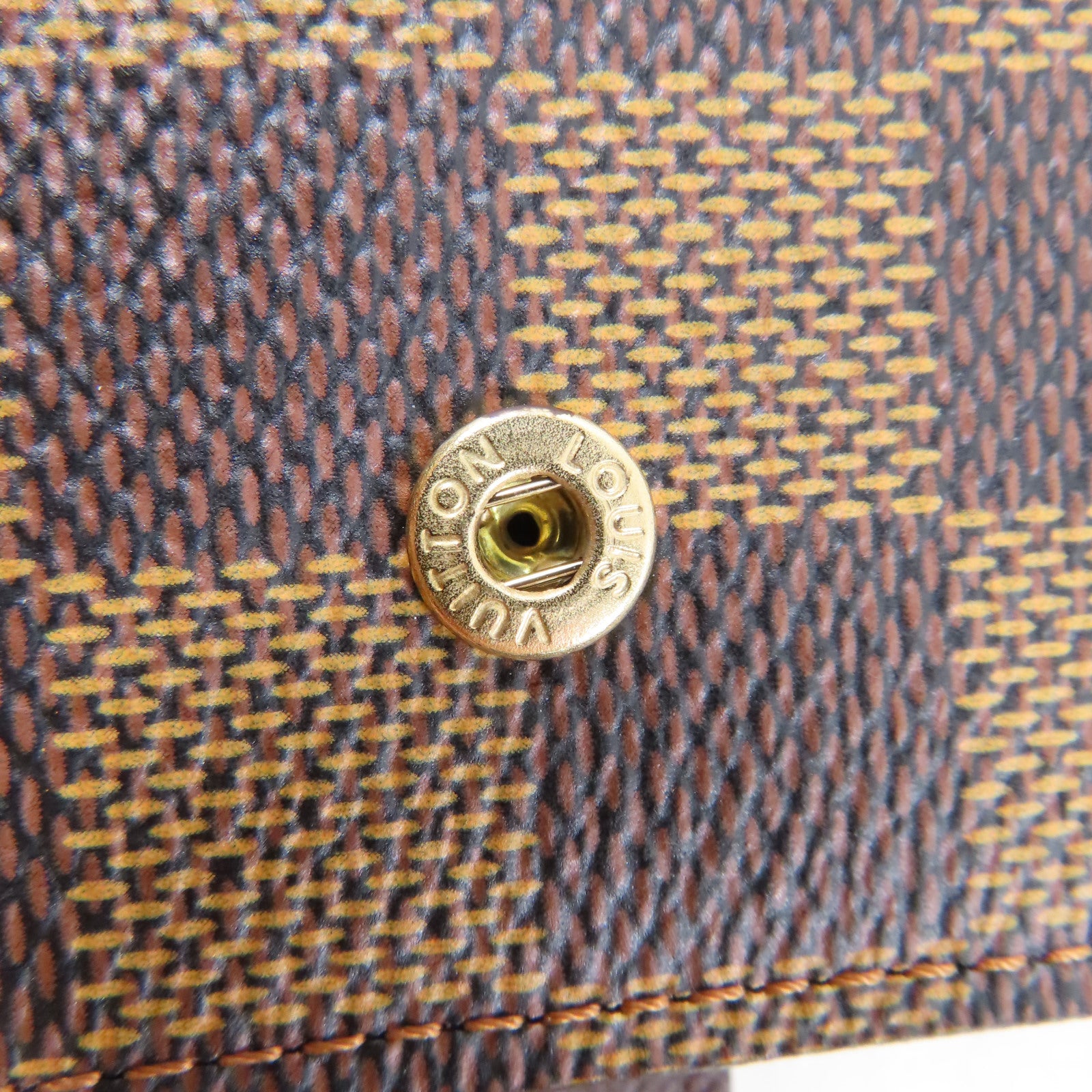 LOUIS VUITTON 【激減優惠】Damier Agende PM金扣記事簿啡色