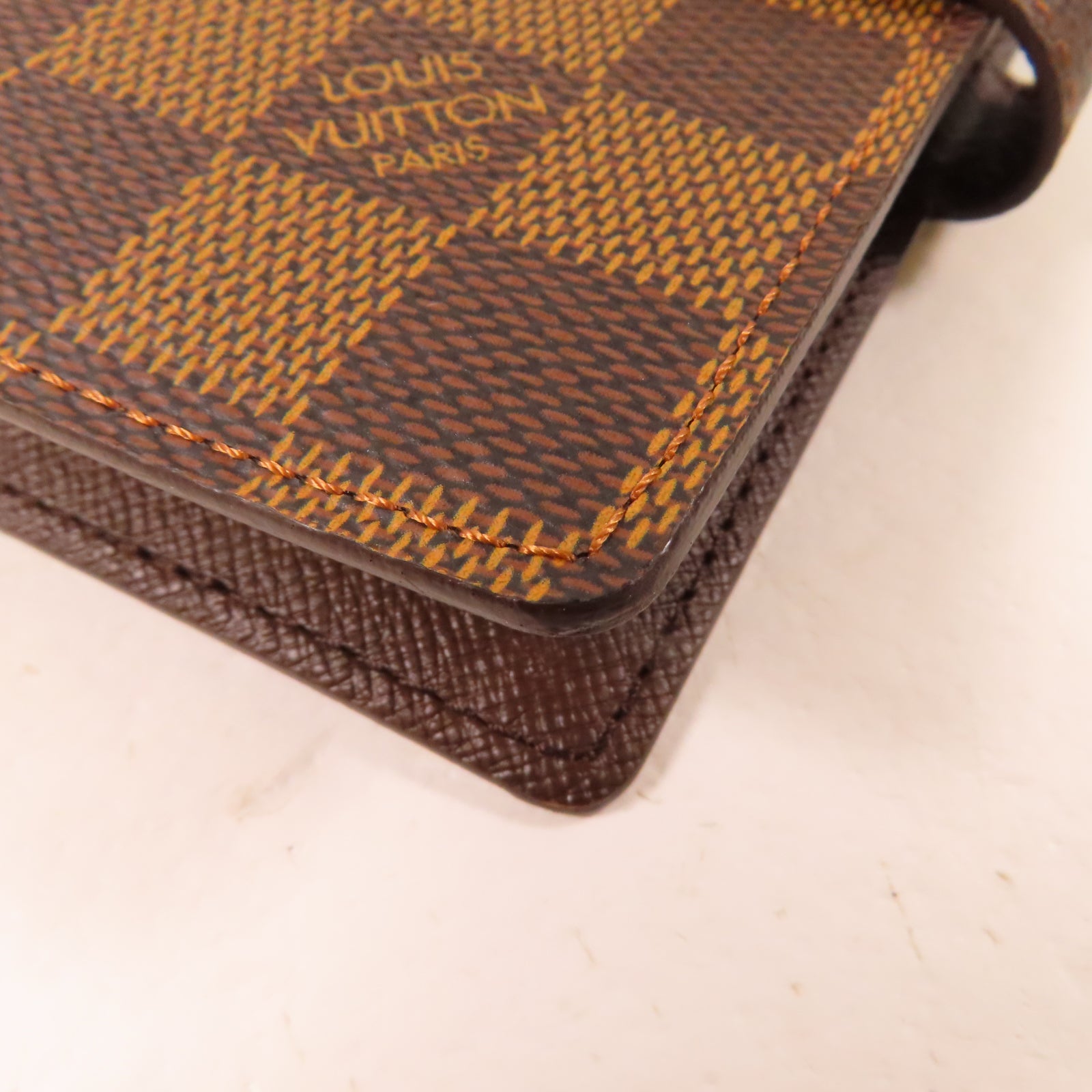 LOUIS VUITTON 【激減優惠】Damier Agende PM金扣記事簿啡色