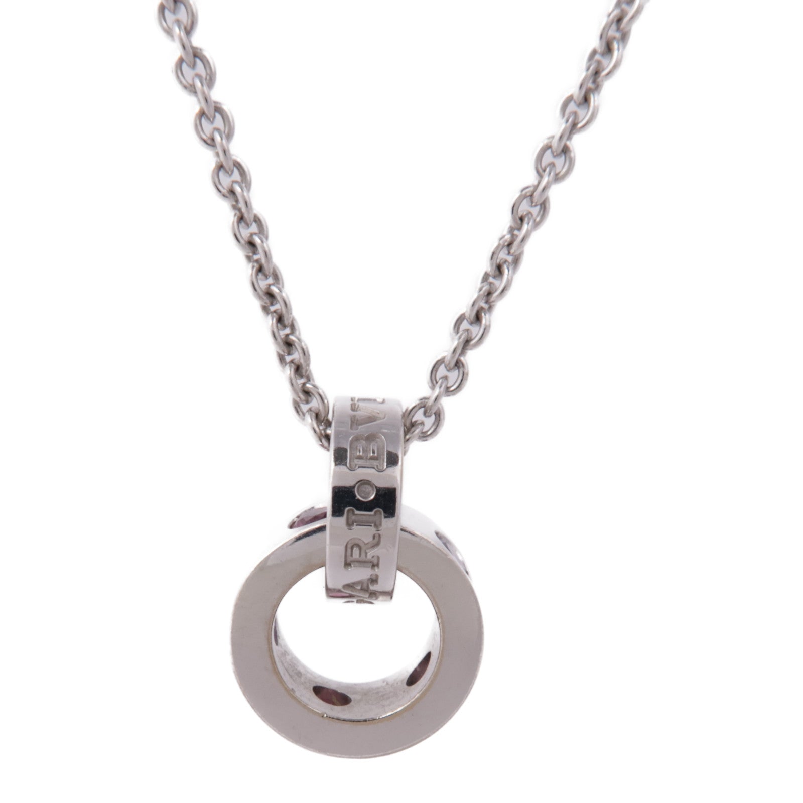 BVLGARI 【激減優惠】18K白金Roman Sorbet Necklace紫晶/電氣石項鍊